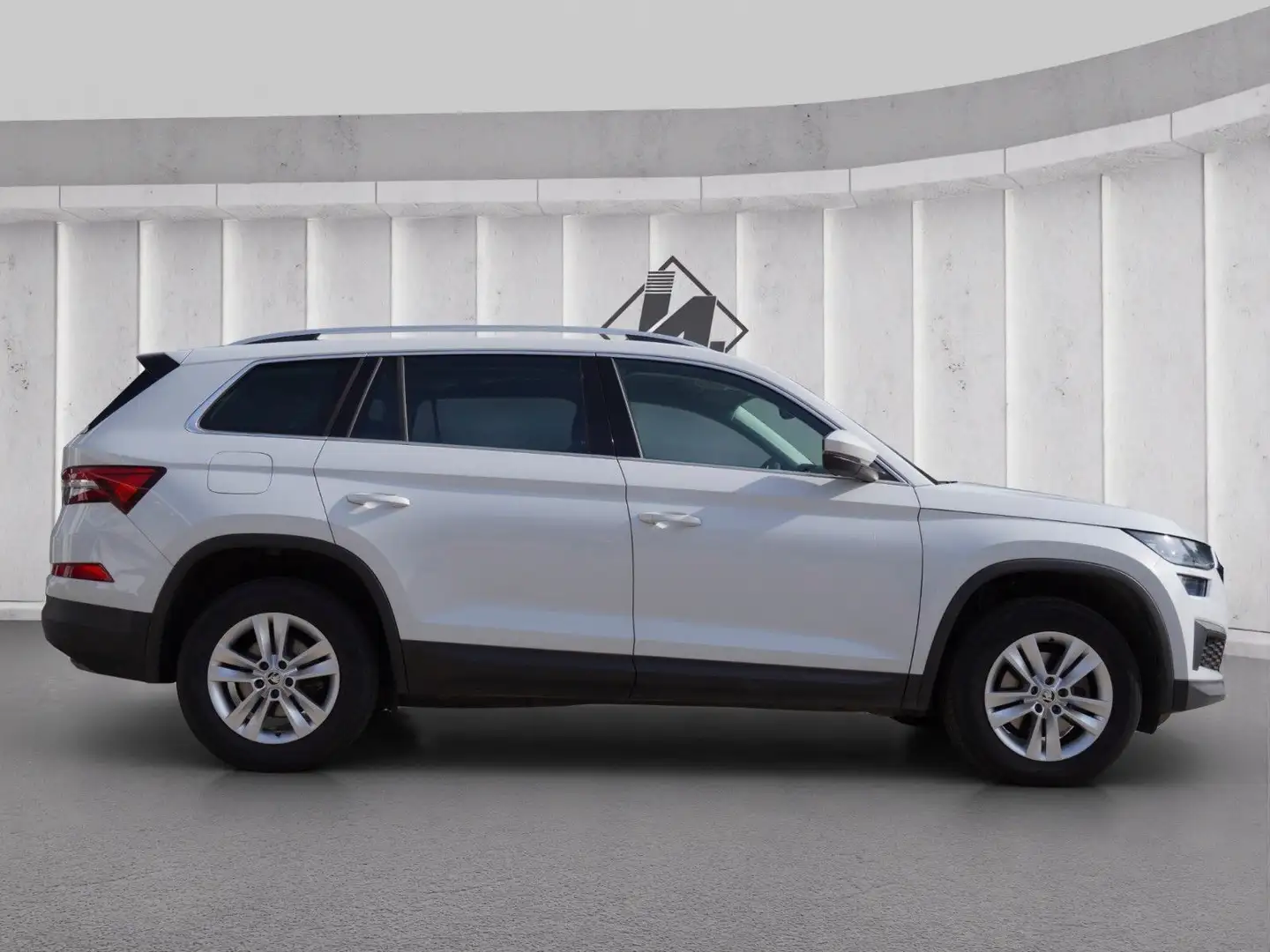 Skoda Kodiaq 2.0TDI DSG 4x4 *ACC*NAVI*ViCo*Kamera*AHK* Blanco - 2