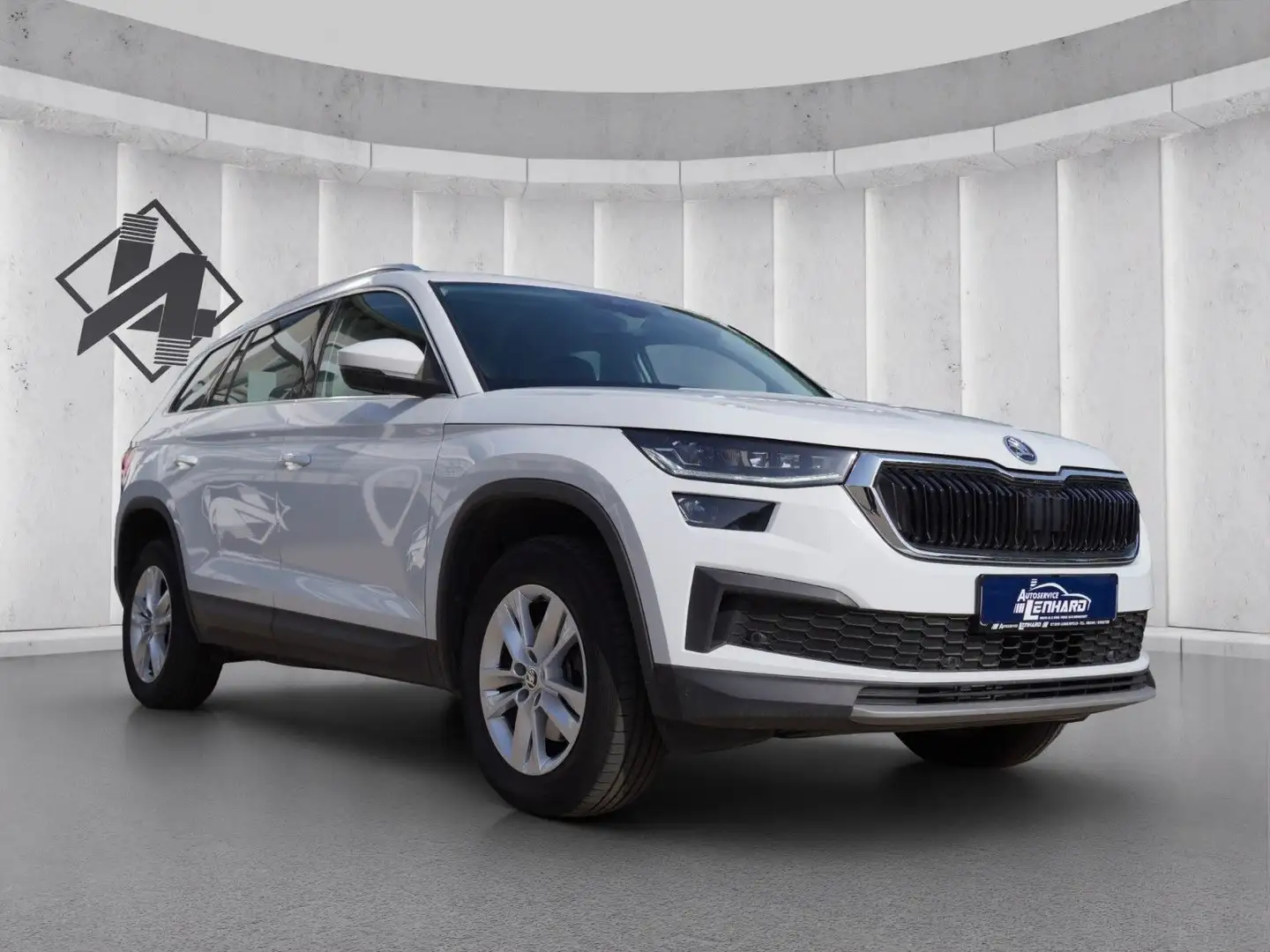 Skoda Kodiaq 2.0TDI DSG 4x4 *ACC*NAVI*ViCo*Kamera*AHK* Blanco - 1