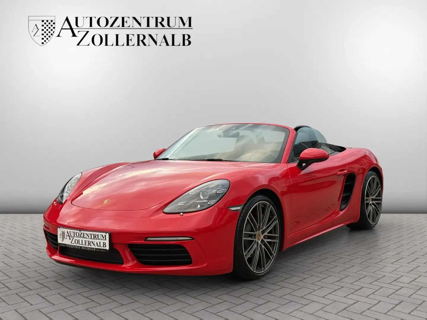Porsche Boxster 718 S *CHRONO*SPORT-ABGAS*18-WEGE*BOSE* Rot - 1