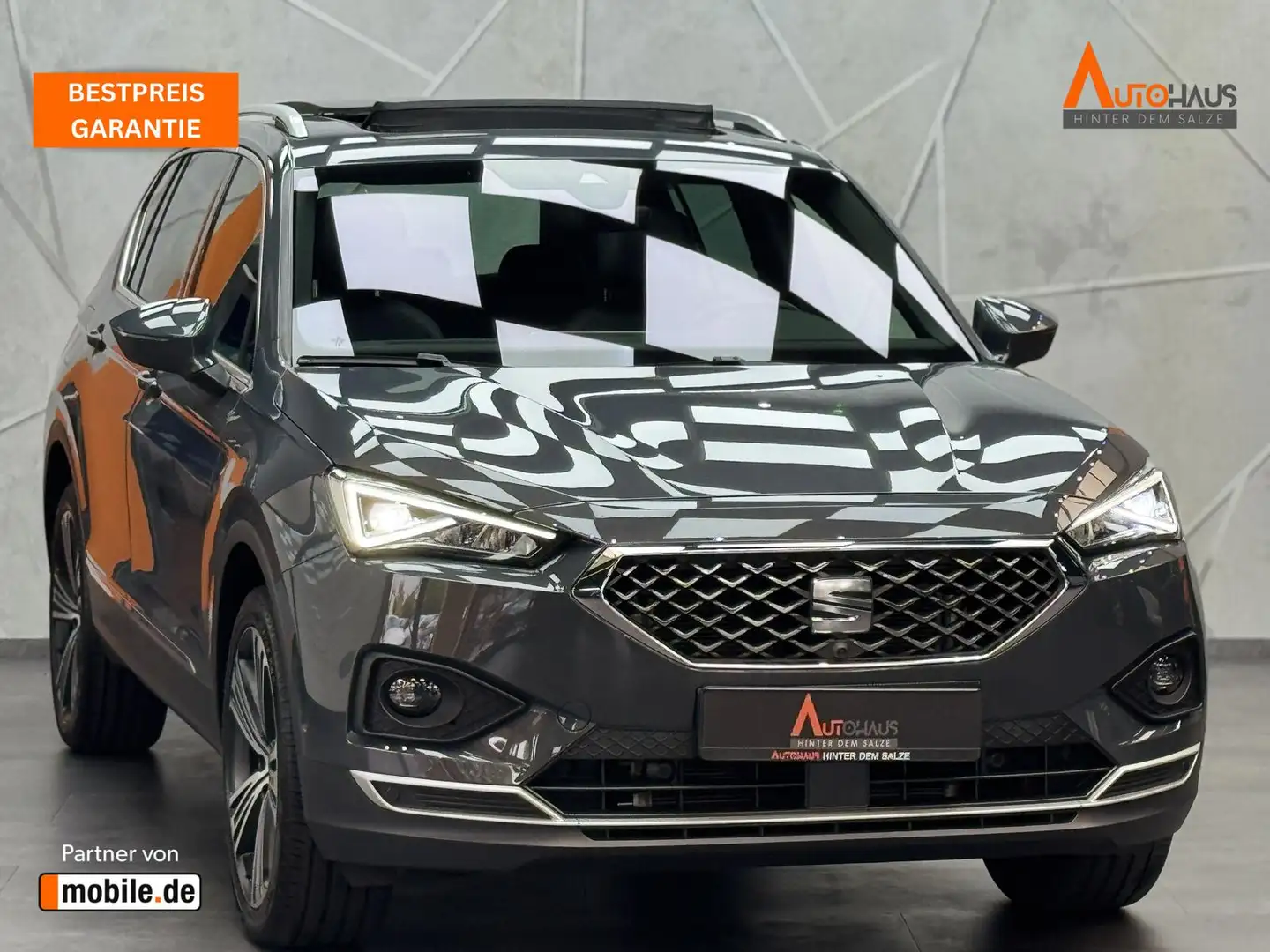 SEAT Tarraco Xcellence 1.5 16V TSI ACT |PANO|AHK|LED| Gris - 1