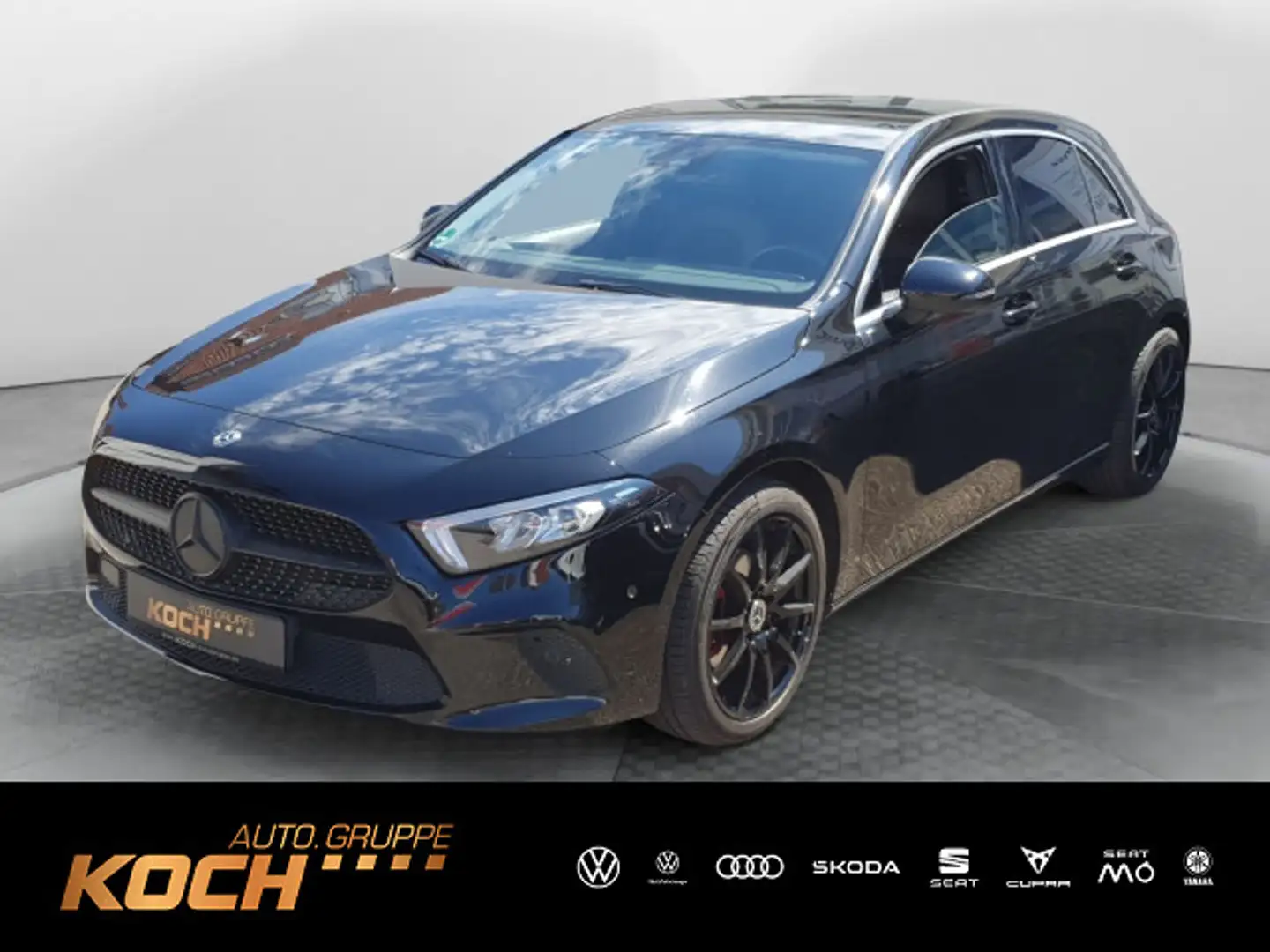 Mercedes-Benz A 180 A180 d Progressive LED Navi AHK Noir - 1