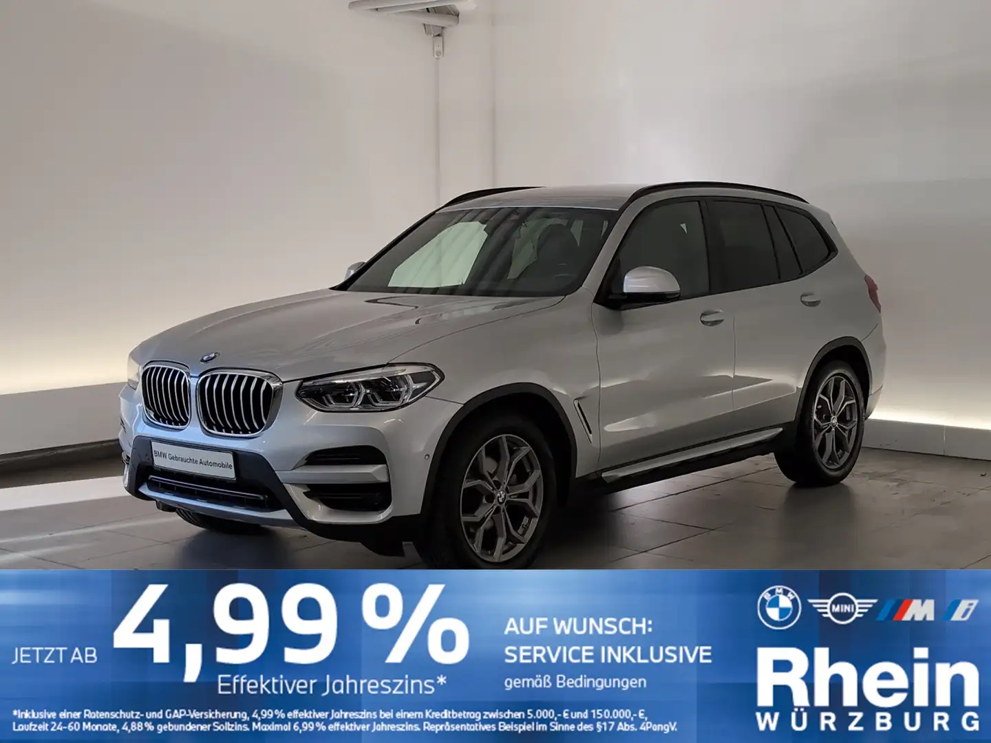 BMW X3 xDrive20d xLine HiFi/Ambiente/Lordose HiFi/Ambient Silber - 1