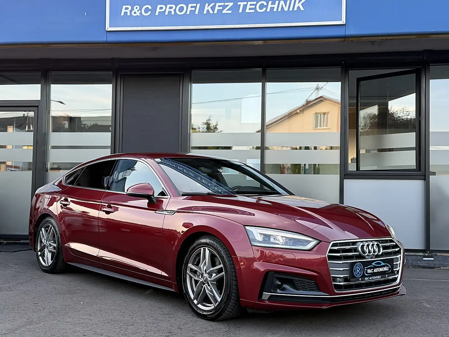 Audi A5 2.0 TDI Sportback S LINE/HEAD UP/ACC/LIVE COCKP... Rot - 2