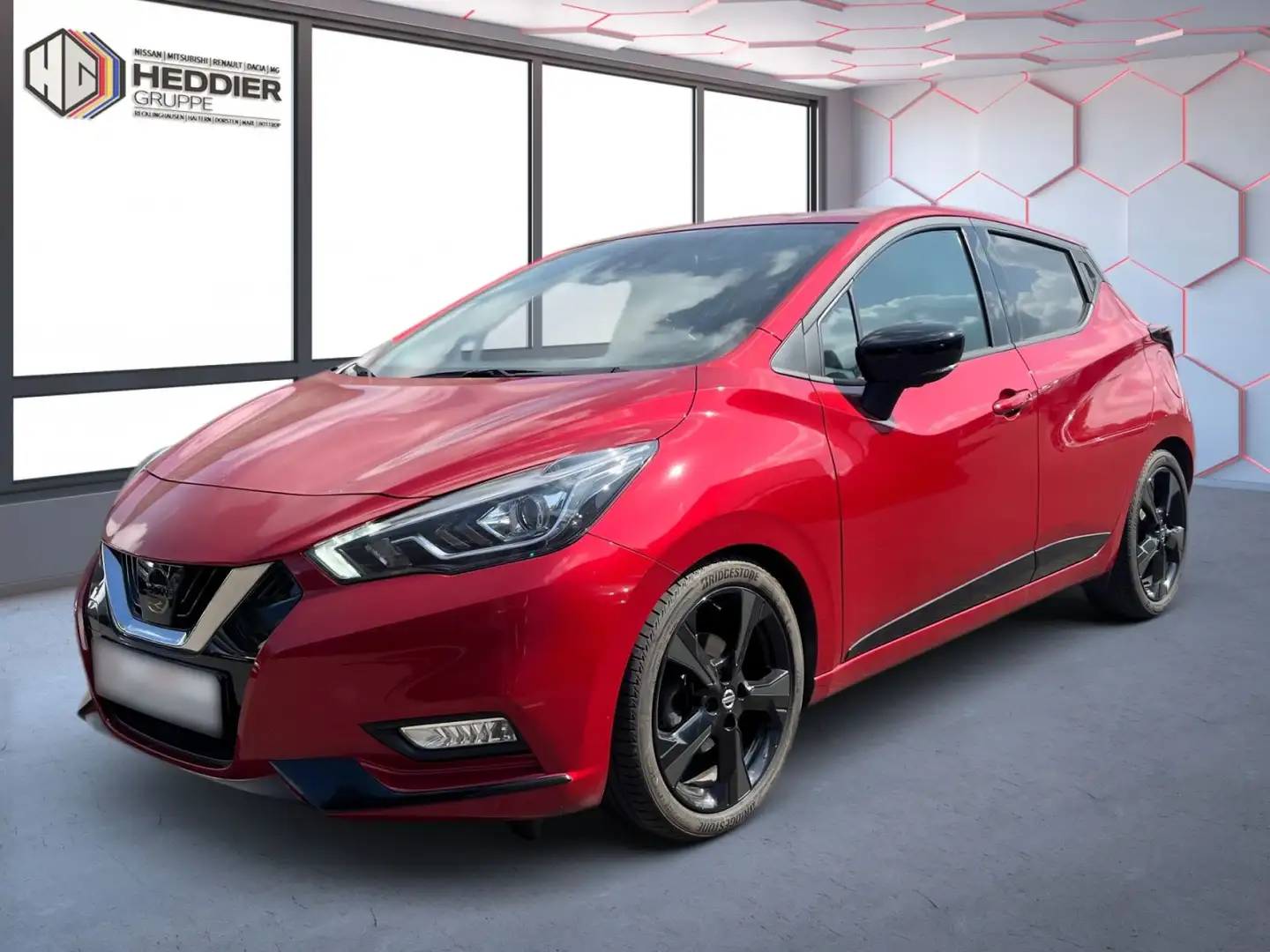 Nissan Micra DIG-T 6MT Tekna Rosso - 1