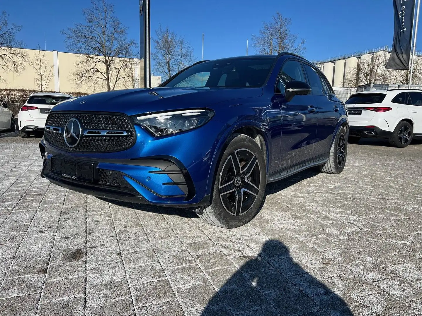 Mercedes-Benz GLC 400 e AMG Premium+Airmatic+Pano+AHK+Night Modrá - 2