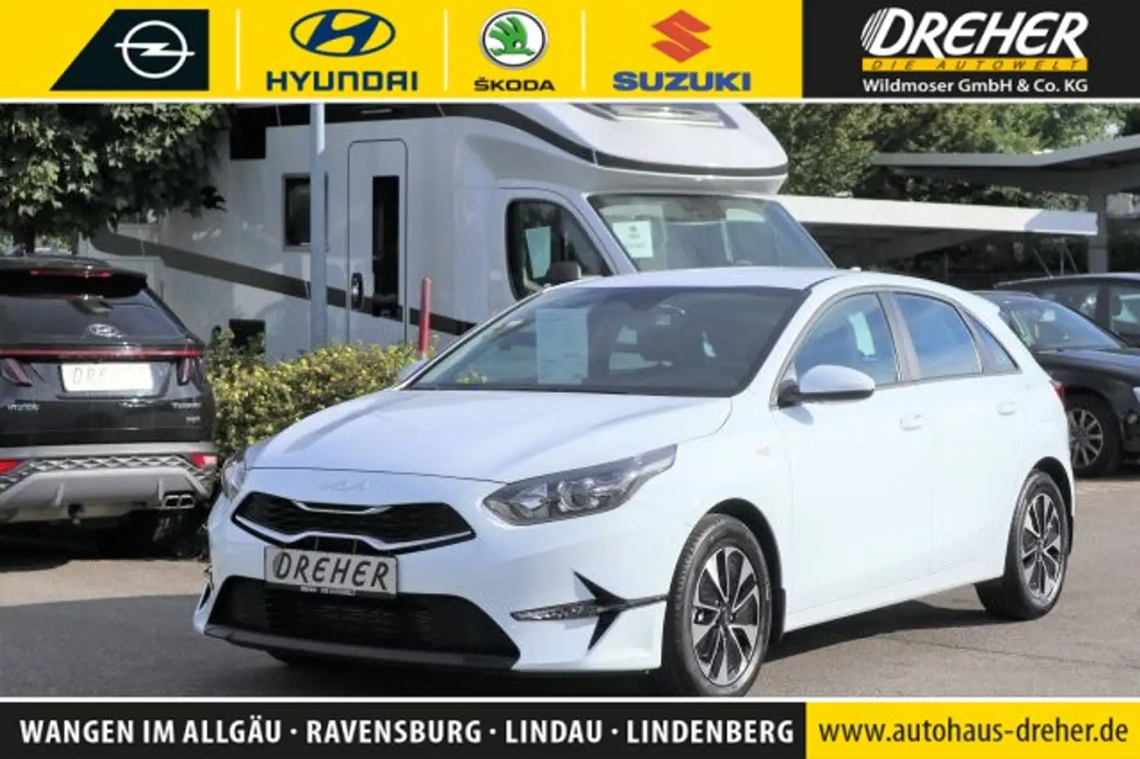 Kia Ceed / cee'd Ceed 1.5 T-GDI Navi/Klima/Sitzhzg./PDC/Kamera Weiß - 1