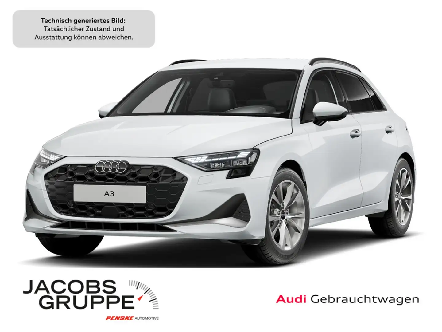 Audi A3 Sportback 30 TFSI adv. LED*KAM*18"*ACC Weiß - 1