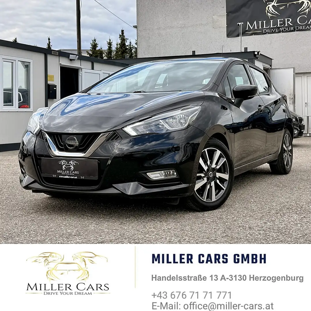 Nissan Micra 1,0 IG-T 100 N-Way*Servicegepflegt*neues Pickerl* Schwarz - 1