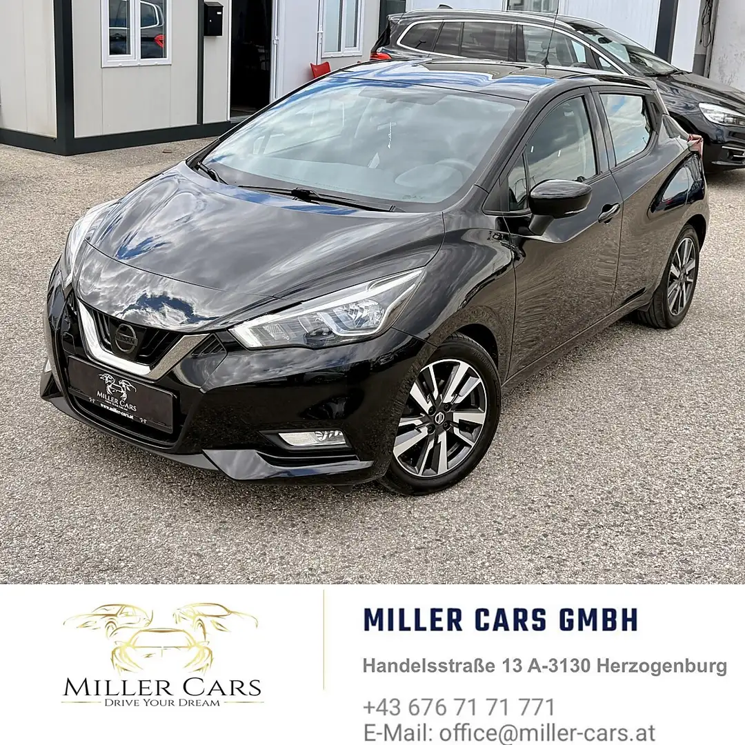 Nissan Micra 1,0 IG-T 100 N-Way*Servicegepflegt*neues Pickerl* Schwarz - 2