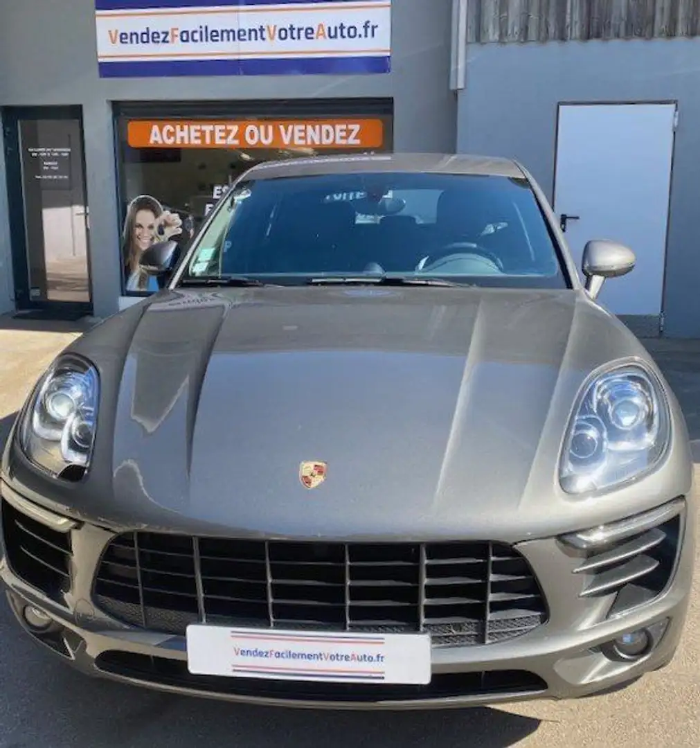 Porsche Macan 3.0 S 2997cm3 340ch%2BPack sport chrono Gris - 2