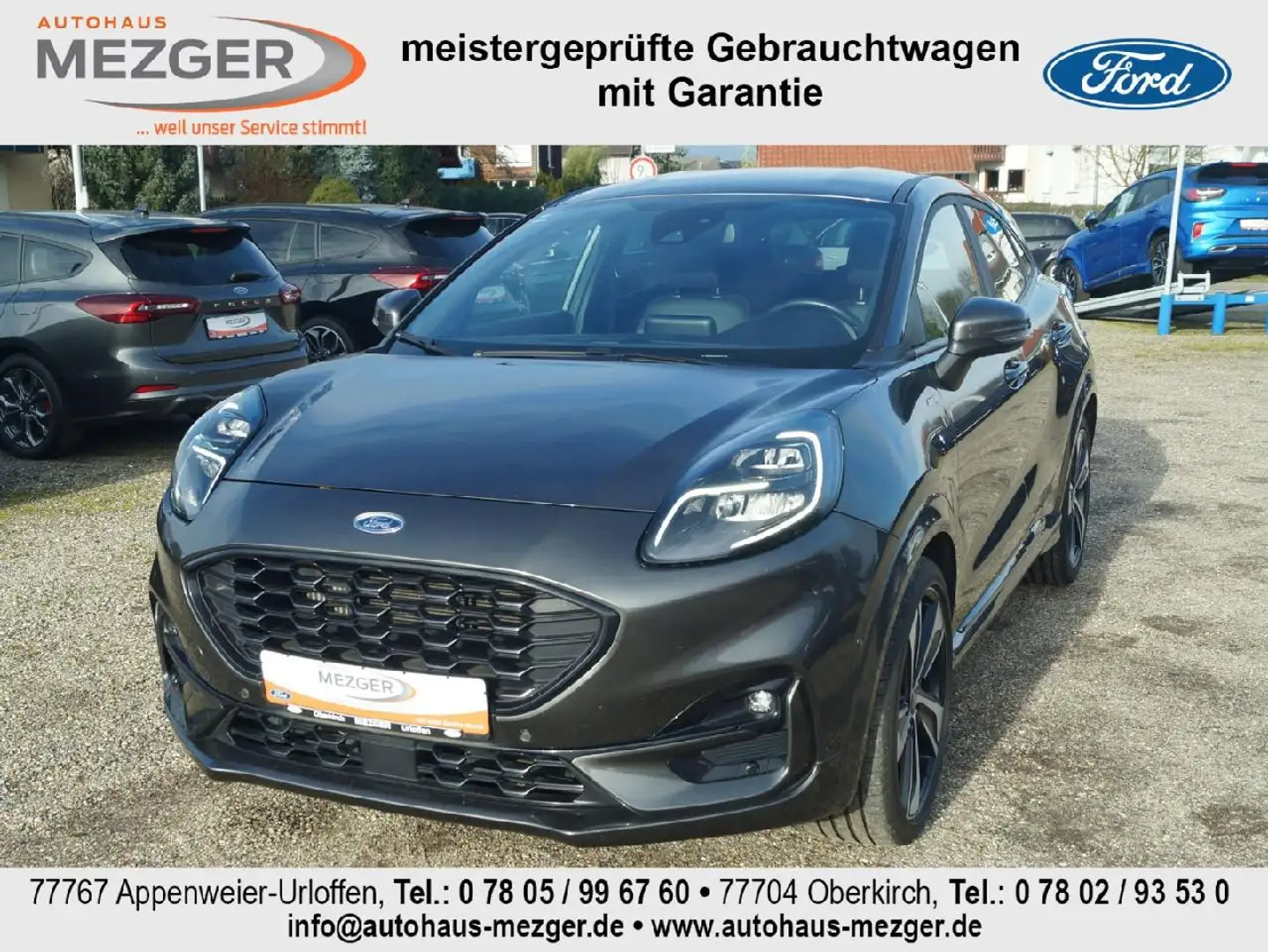 Ford Puma Hybrid ST-Line X Gris - 1