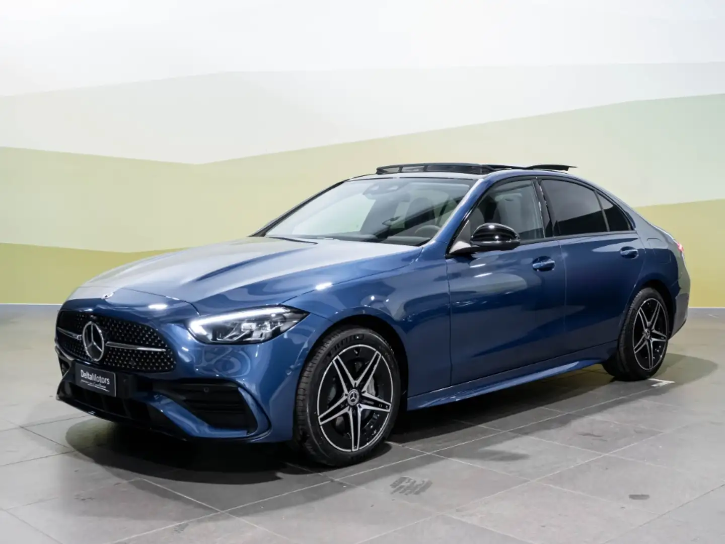 Mercedes-Benz C 300 C300 de Plug-in hybrid Blu/Azzurro - 1