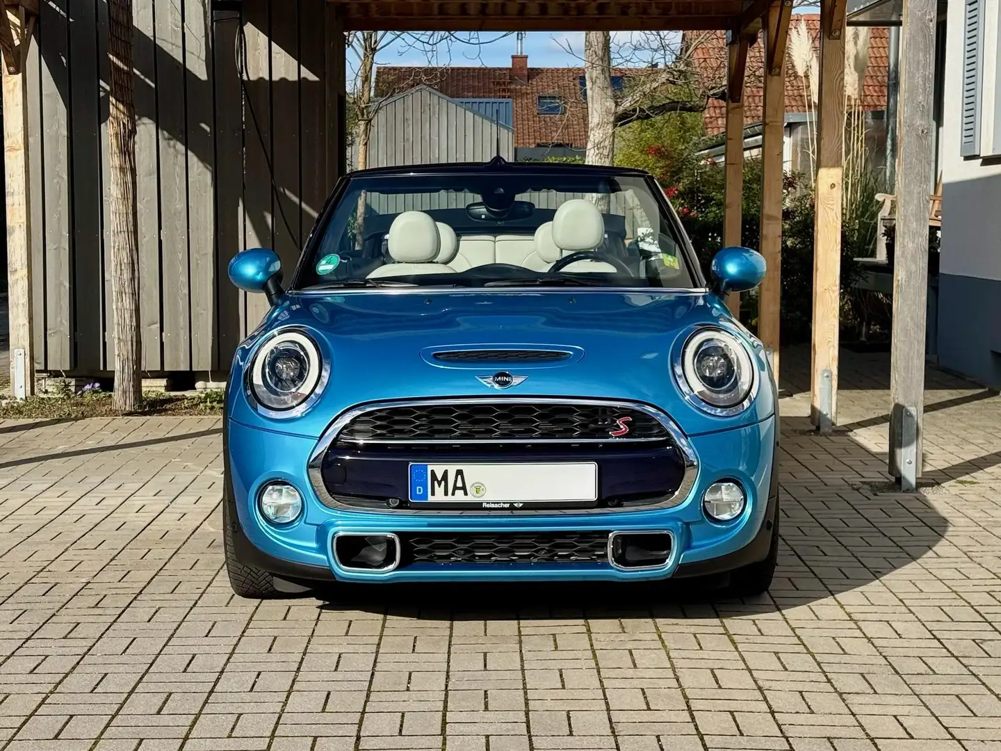 MINI Cooper SD Cabrio Head-Up, Navi Profes., Abstandstempomat, Alarmanlage Blau - 2