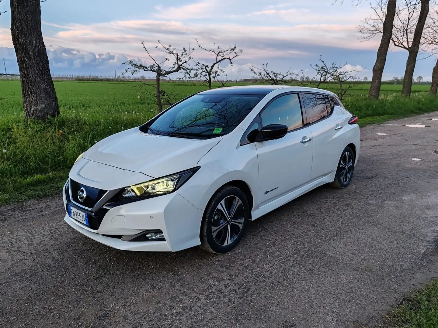 Nissan Leaf Tekna Pro Pilot 40kWh Blanc - 1