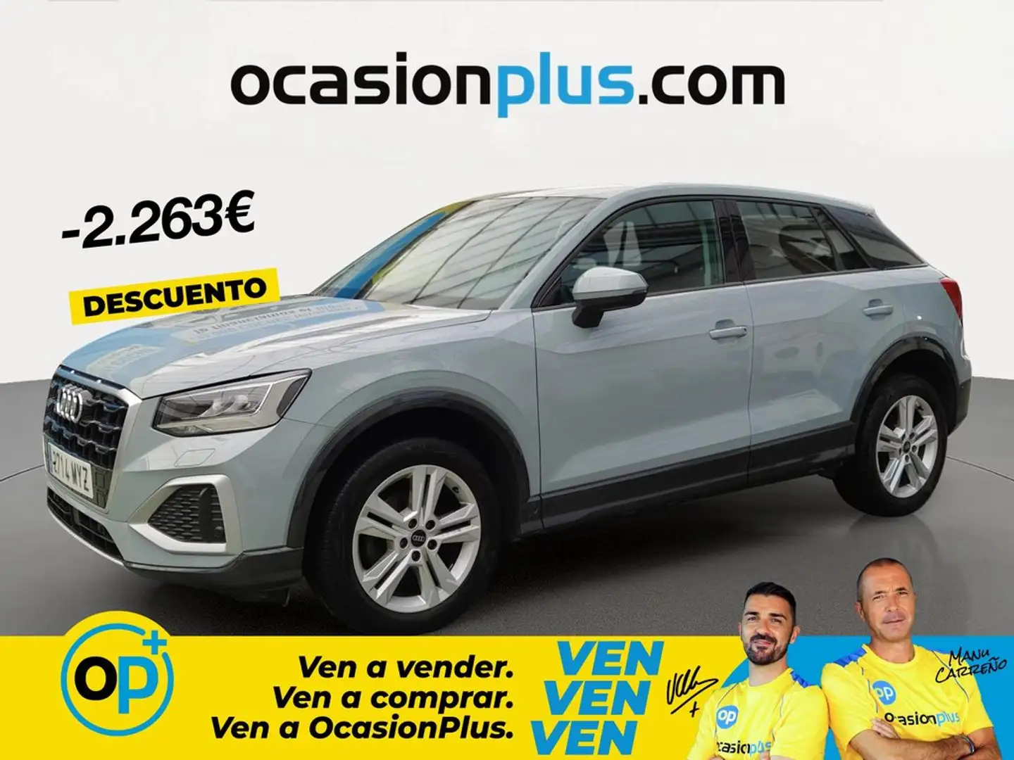 Audi Q2 30 TFSI Advanced 85kW Gris - 1