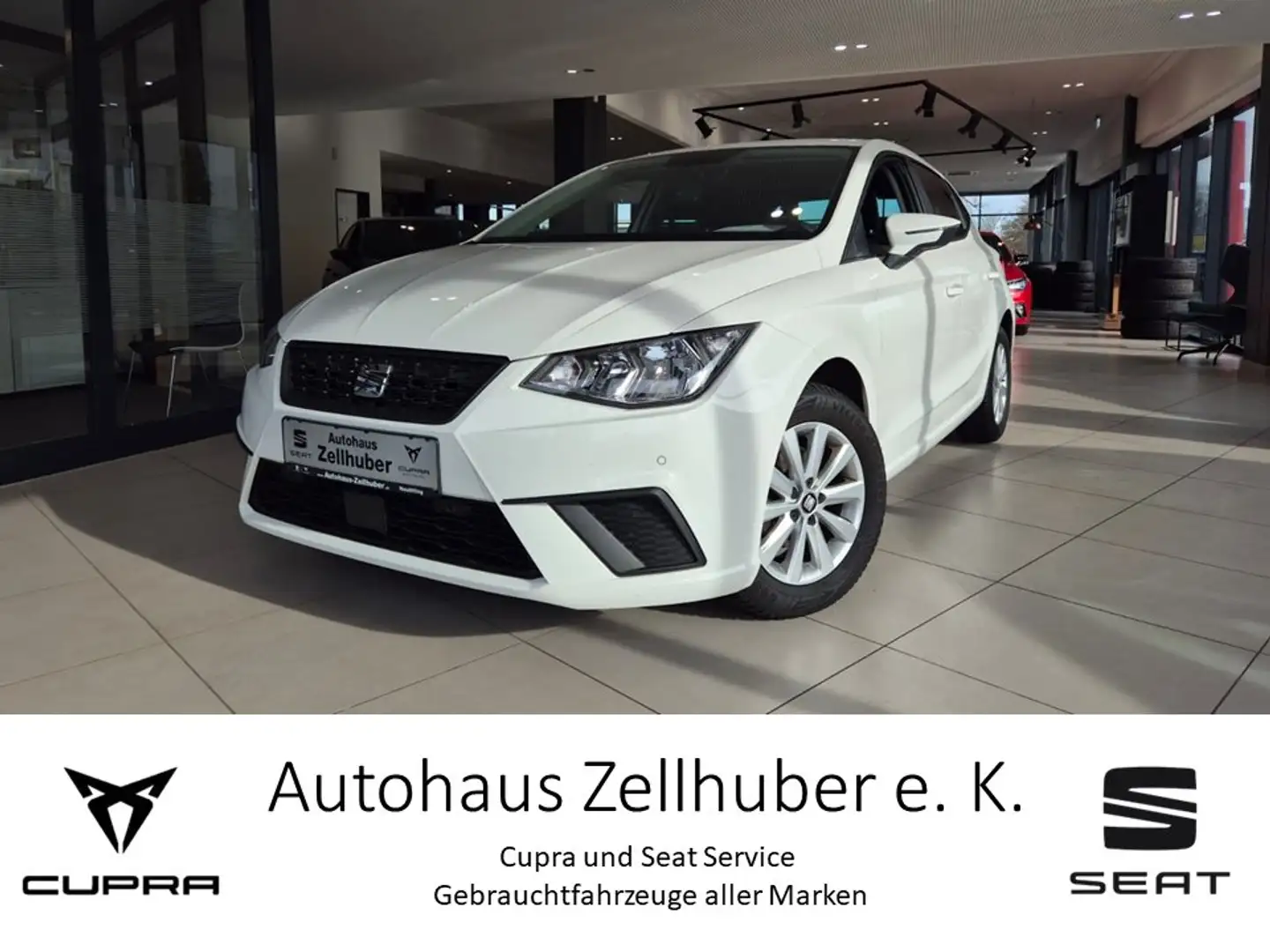 SEAT Ibiza 1.0 TSI Style *Full Link*Klimaauto*Kamera* Weiß - 1