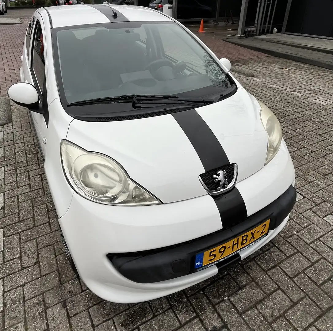 Peugeot 107 1.0-12V XS Wit - 1