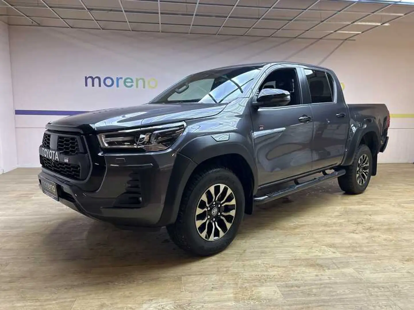 Toyota Hilux 2.8 d double cab GR Sport 4wd auto Grau - 1