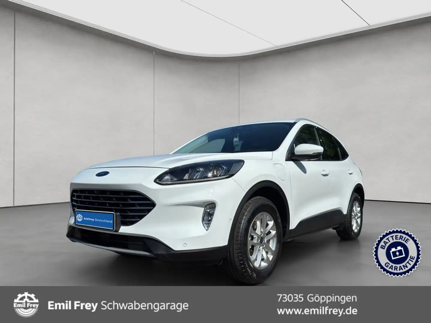 Ford Kuga 2.5 Duratec PHEV TITANIUM *AHK* Blanc - 1