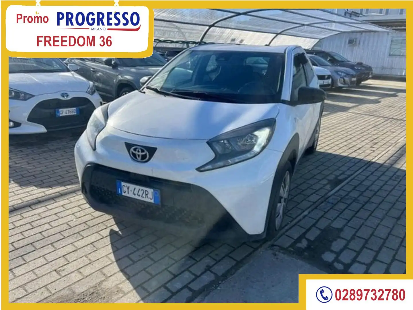 Toyota Aygo X Aygo X 1.0 VVT-i 72 CV 5 porte Active S-CVT Bianco - 1