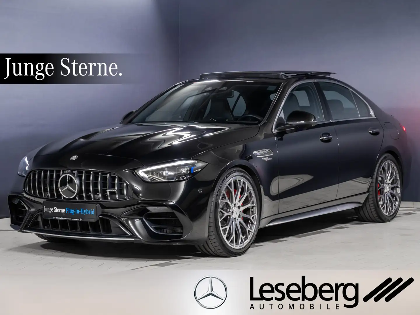 Mercedes-Benz C 63 AMG C 63 S E PERFORMANCE DIG.LIGHT/Pano/HUD/360°/DAB Schwarz - 1