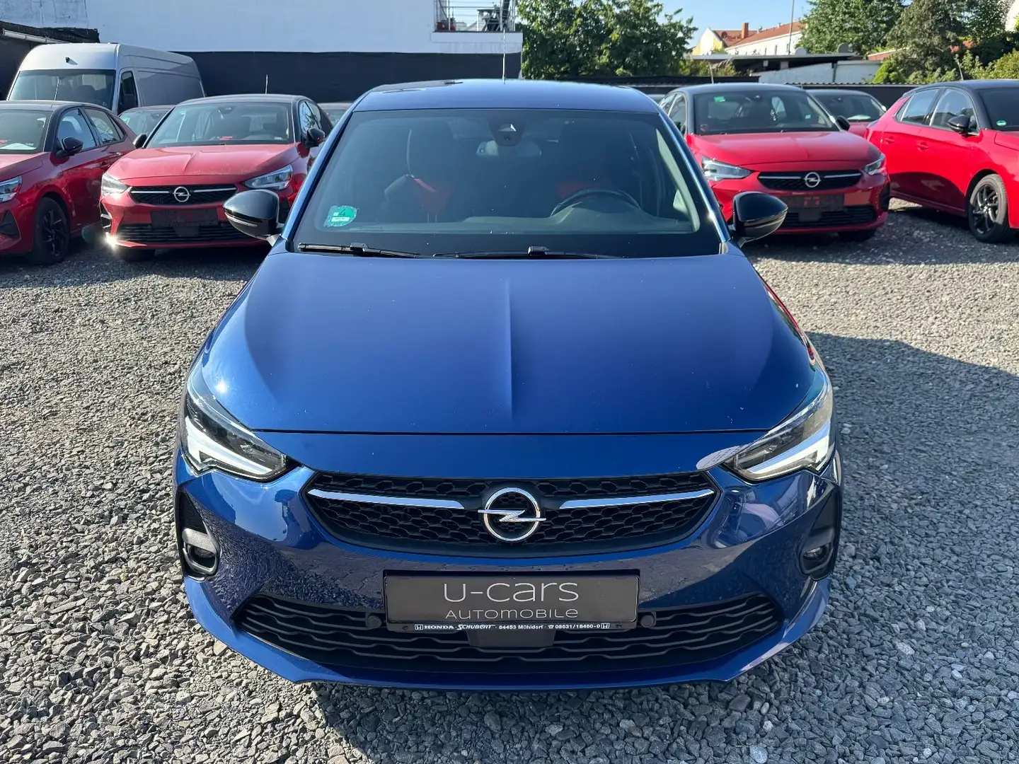 Opel Corsa F GS Line (R-KAM/SHZ/KLIMA/DIGITALTACHO Blauw - 2