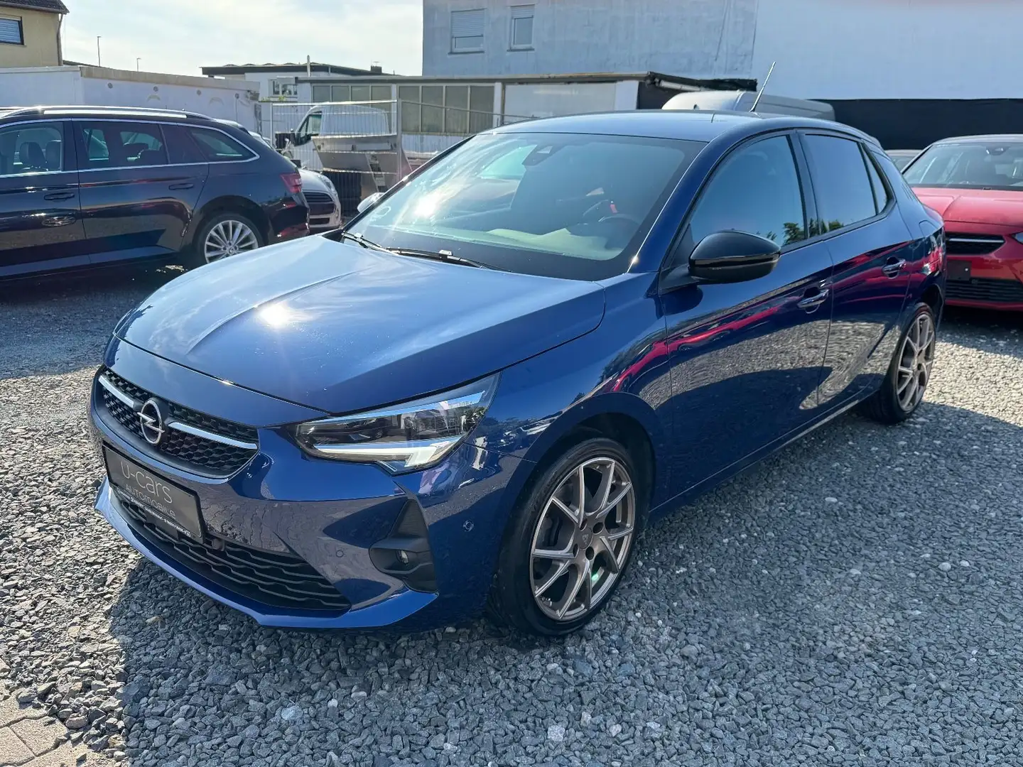 Opel Corsa F GS Line (R-KAM/SHZ/KLIMA/DIGITALTACHO Blauw - 1