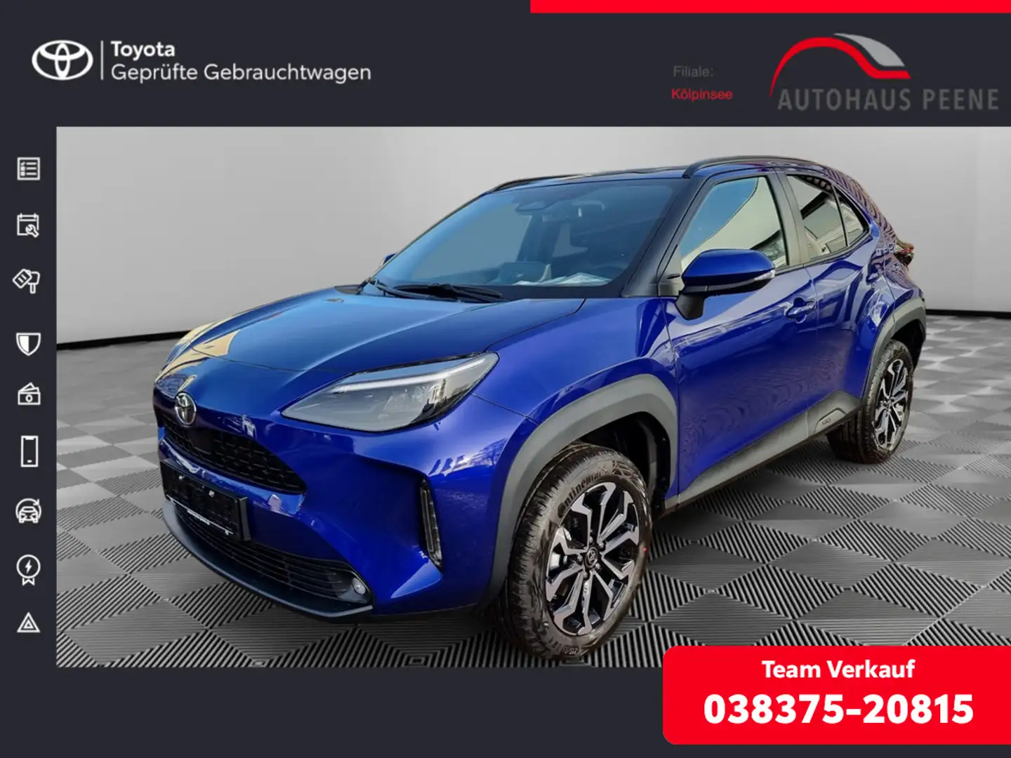 Toyota Yaris Cross 1.5 Hybrid FWD Teamplayer Blau - 1