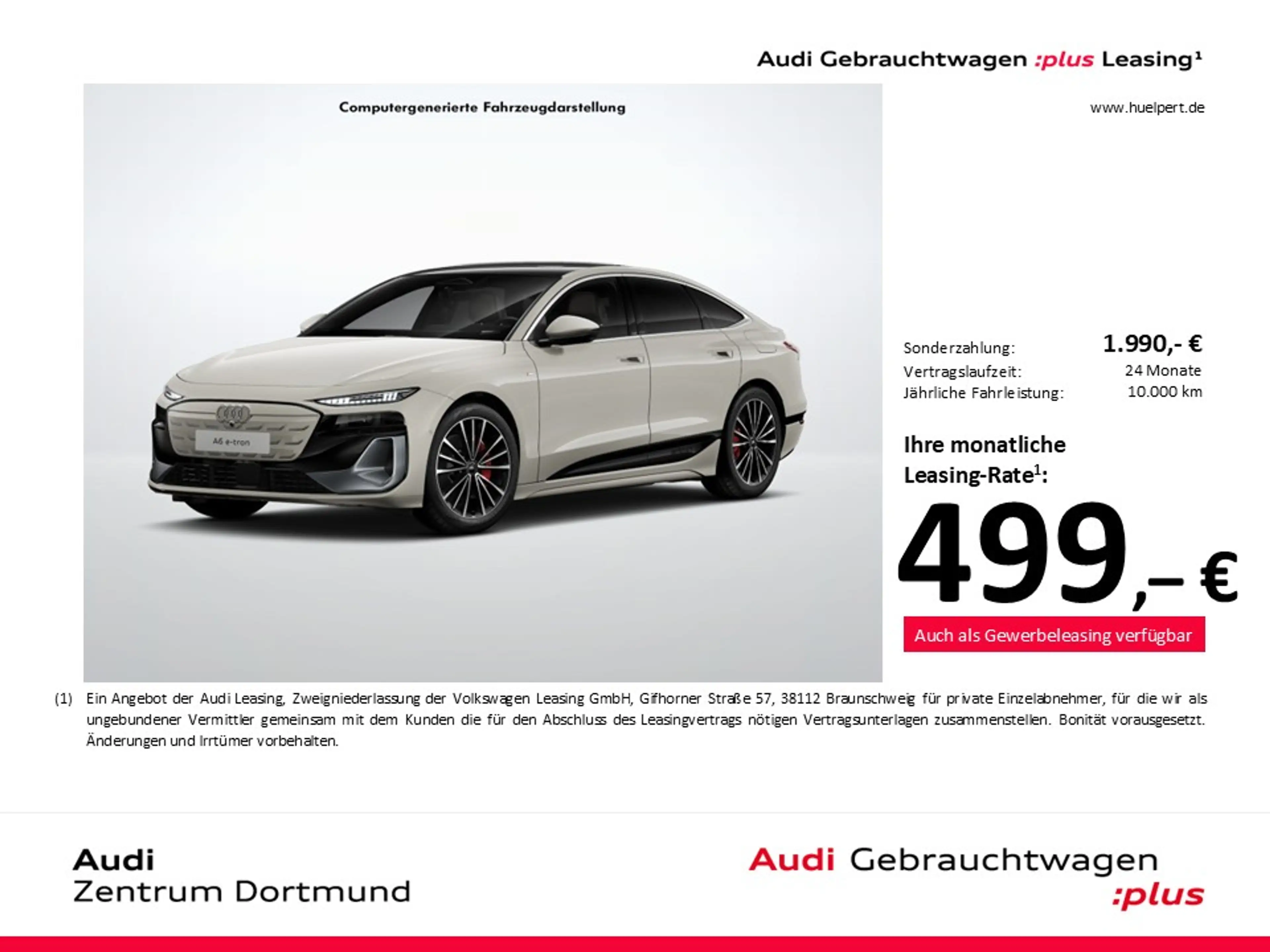 Audi A6 e-tron Sportback quattro S LINE PANO AHK LM20 — photo 2