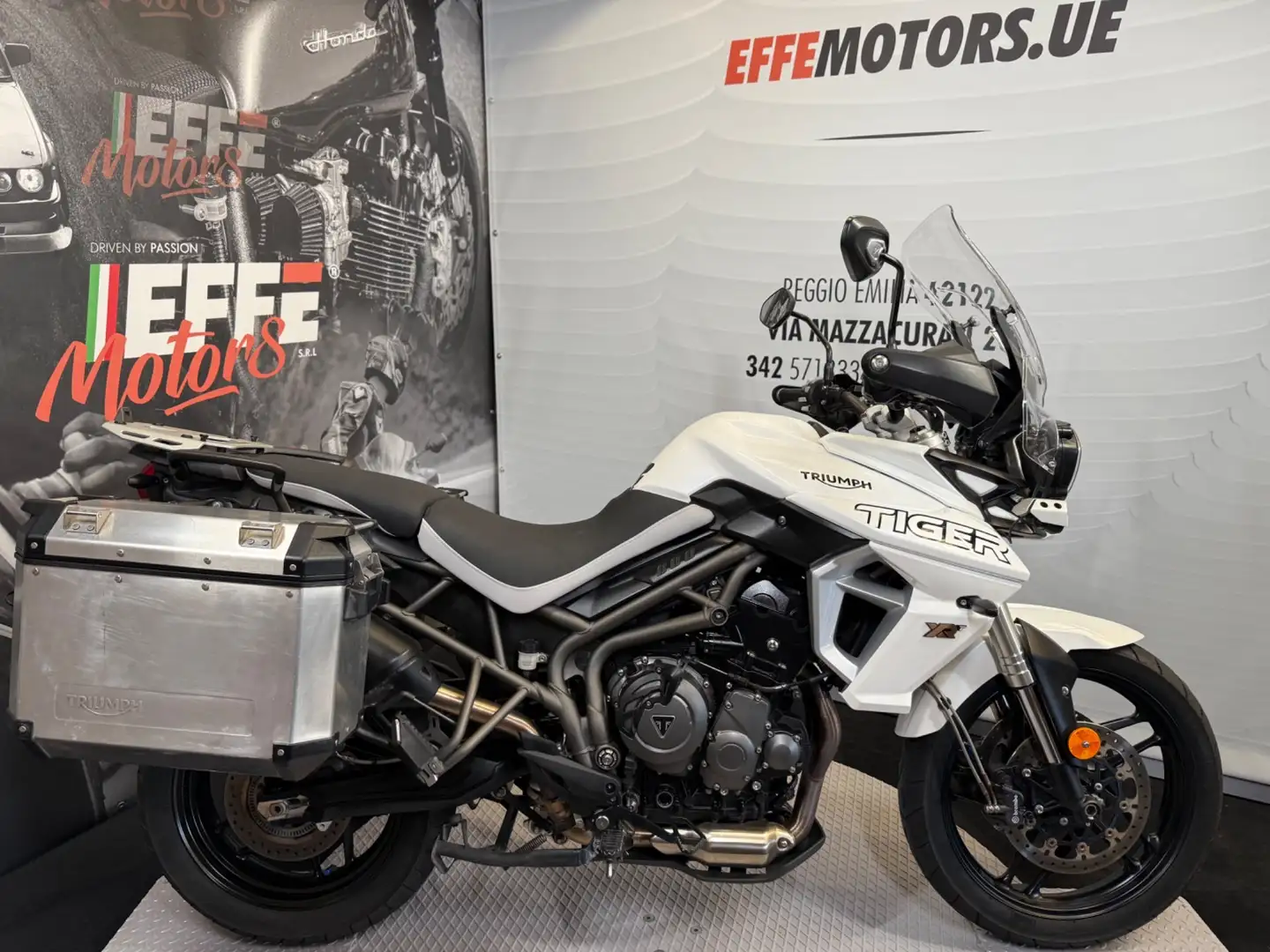 Triumph Tiger 800 Bianco - 1