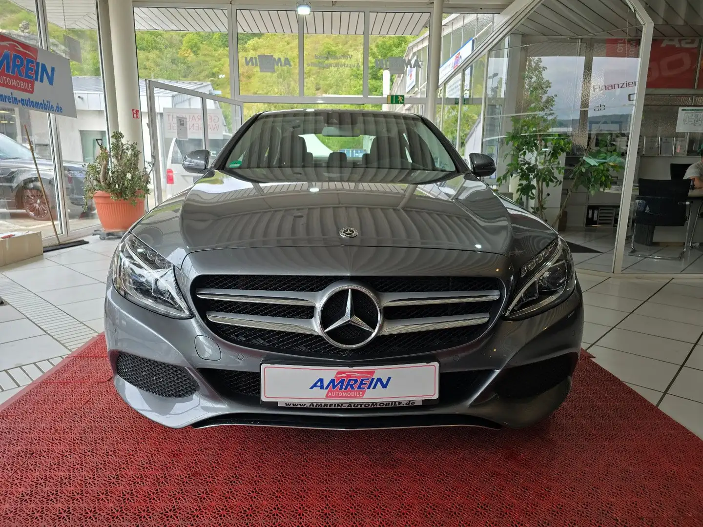 Mercedes-Benz C 180 Avantgarde+AHK+LED+NAVI+SCHIEBEDACH+SHZ+ Grau - 2