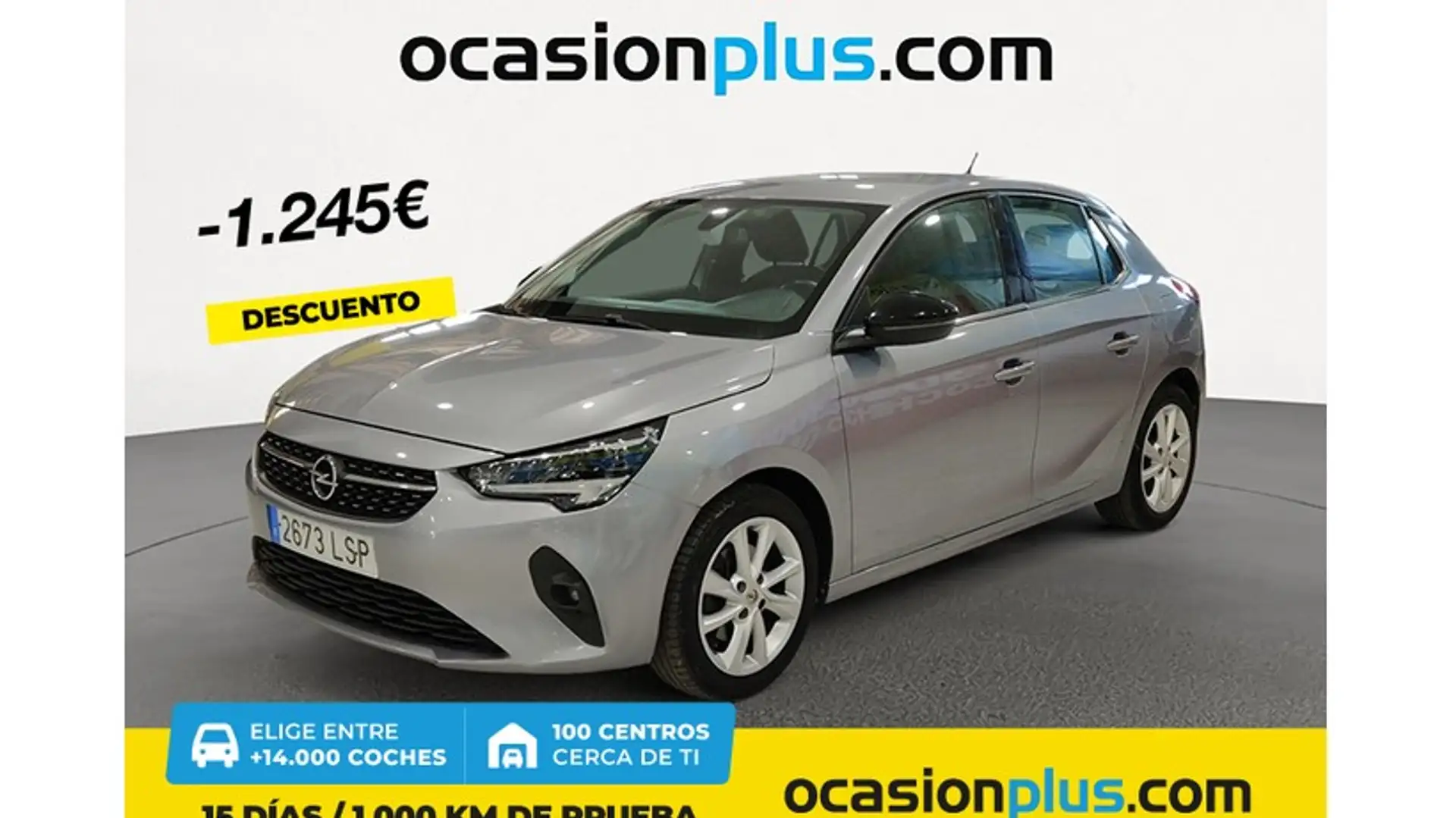 Opel Corsa 1.2T XHT S/S Elegance AT8 100 Grigio - 1