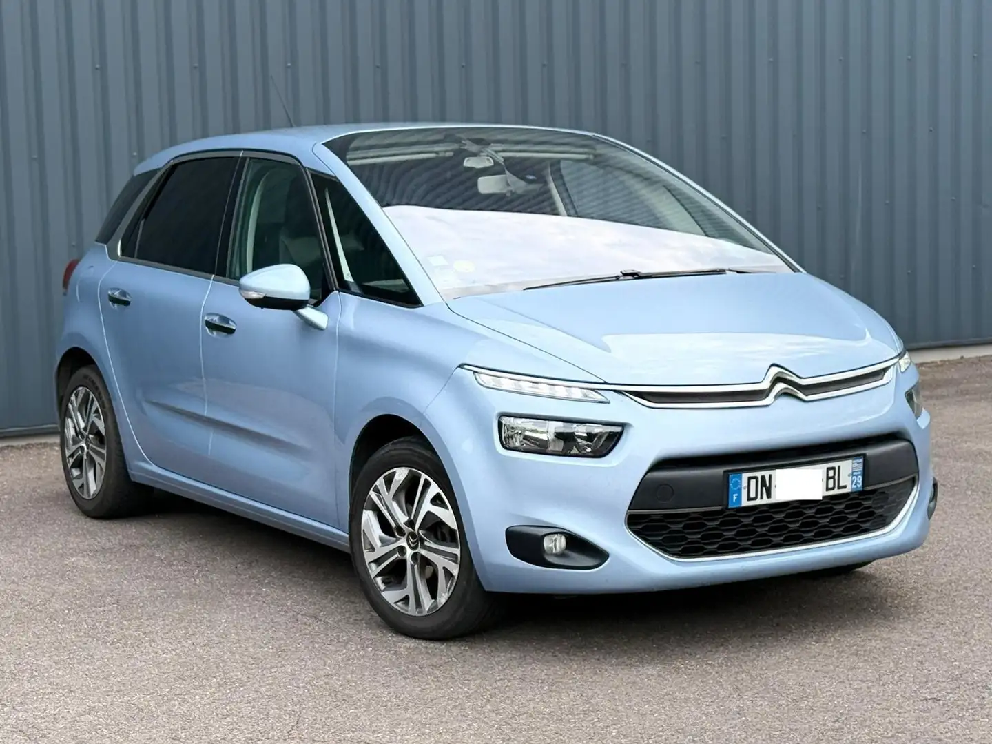 Citroen C4 Picasso 1.6 e-HDi 115 ch Shine bvm6 Bleu - 1