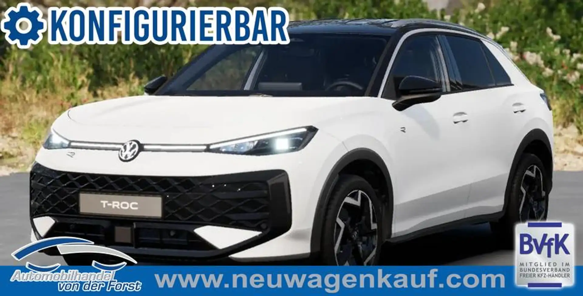 Volkswagen T-Roc "Trend" LIEFERUNG KOSTENLOS & PREISGARANTIE* 1.... - 1