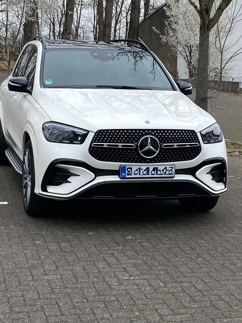 Mercedes-Benz GLE 450 GLE 450d 4M 7Sitze AMG PANO Airmatic Night Standh. Weiß - 1