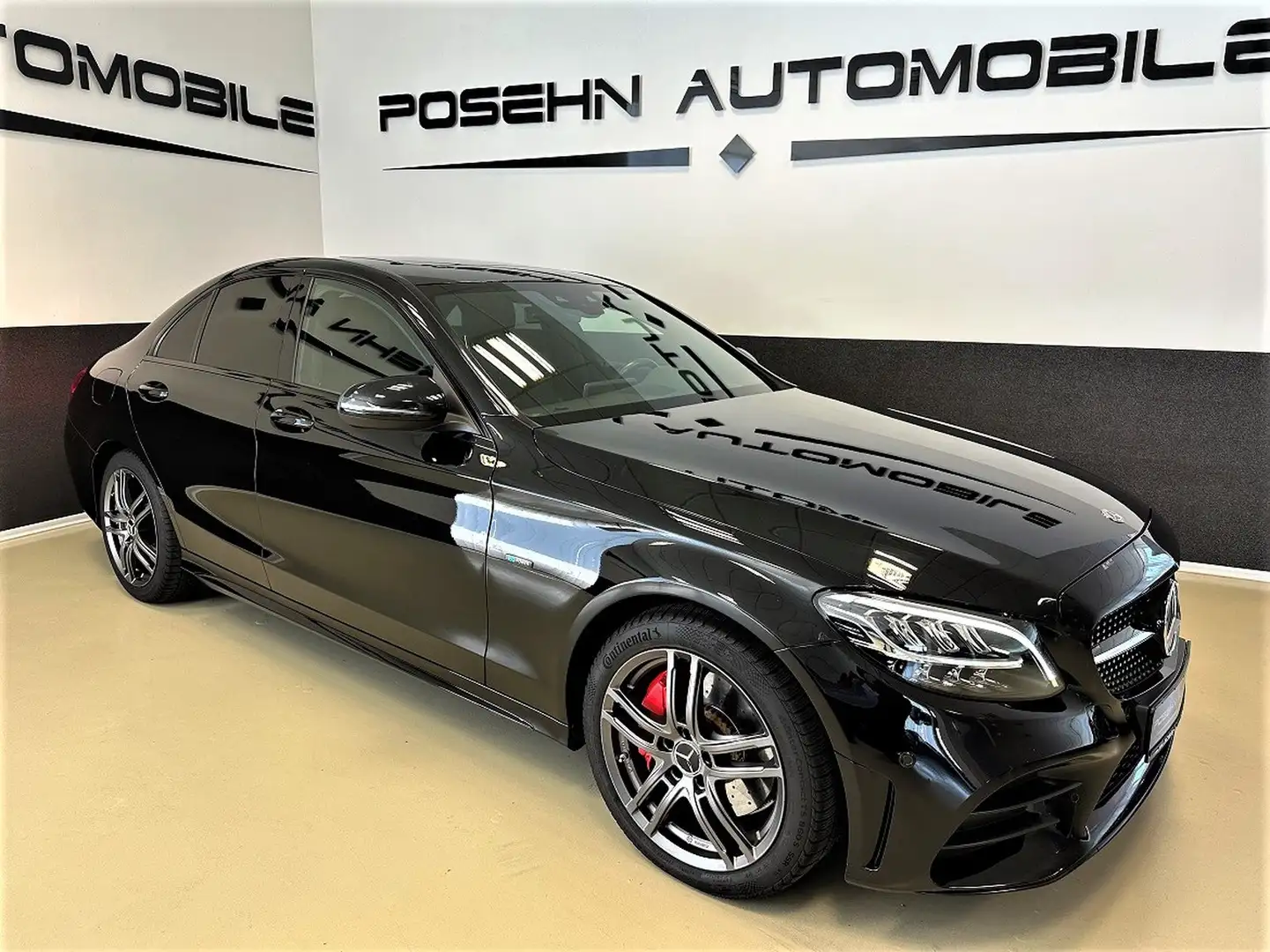 Mercedes-Benz C 300 de EQ AMG-Line Carbon LED ACC Air Burmester Zwart - 1
