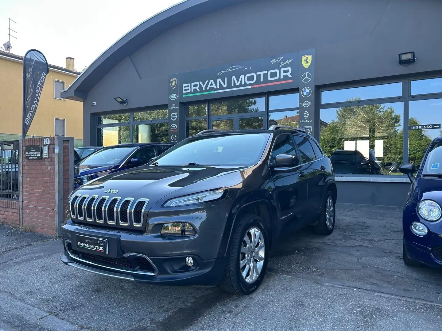 Jeep Cherokee 2.2 Mjt II 4WD Active Drive II Limited Grigio - 1