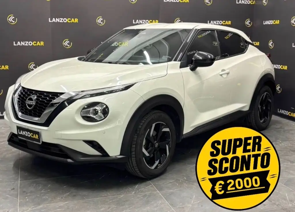 Nissan Juke, 1.0 DIG-T 114CV N-CONNECTA *DIVERSI COLORI*, colore bianco, 2023, benzina | usata in vendita da LANZOCAR