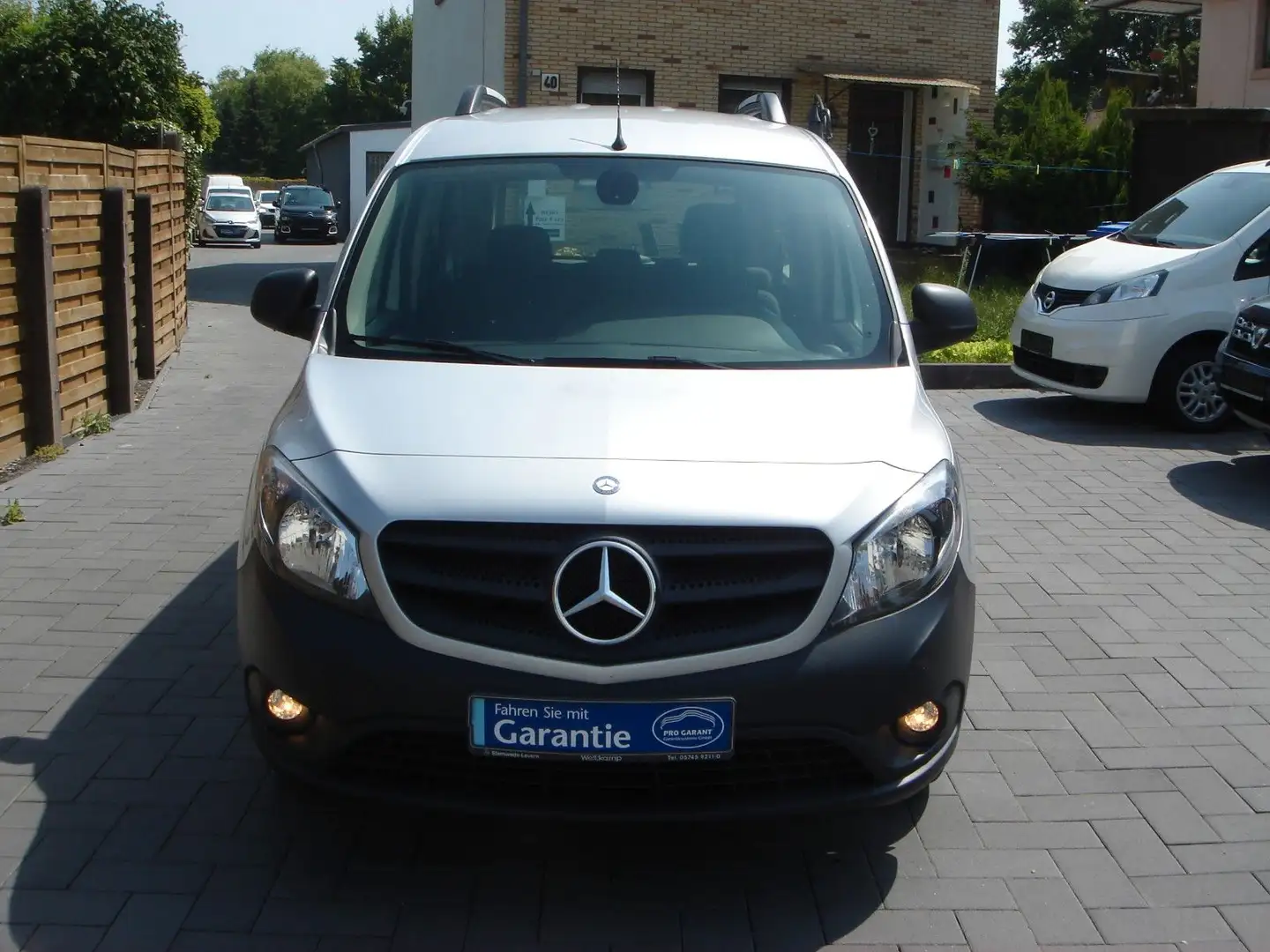Mercedes-Benz Citan CITAN KOMBI LANG +EDITION+AHK+1.HD+66TKM+TOP ! Stříbrná - 2