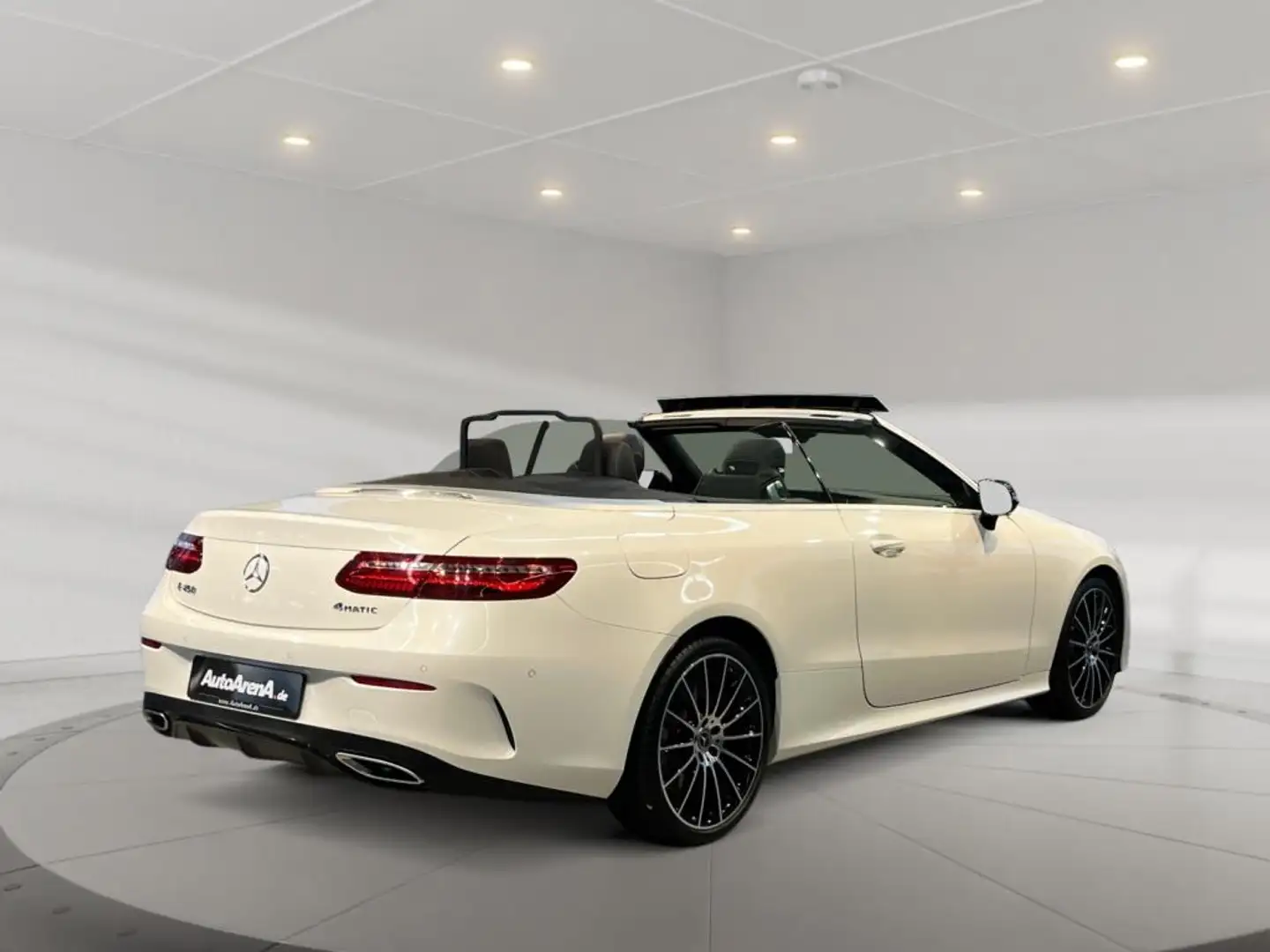 Mercedes-Benz E 450 4matic Cabrio AMG AMG+Comand+Burm+MBeam Blanc - 2