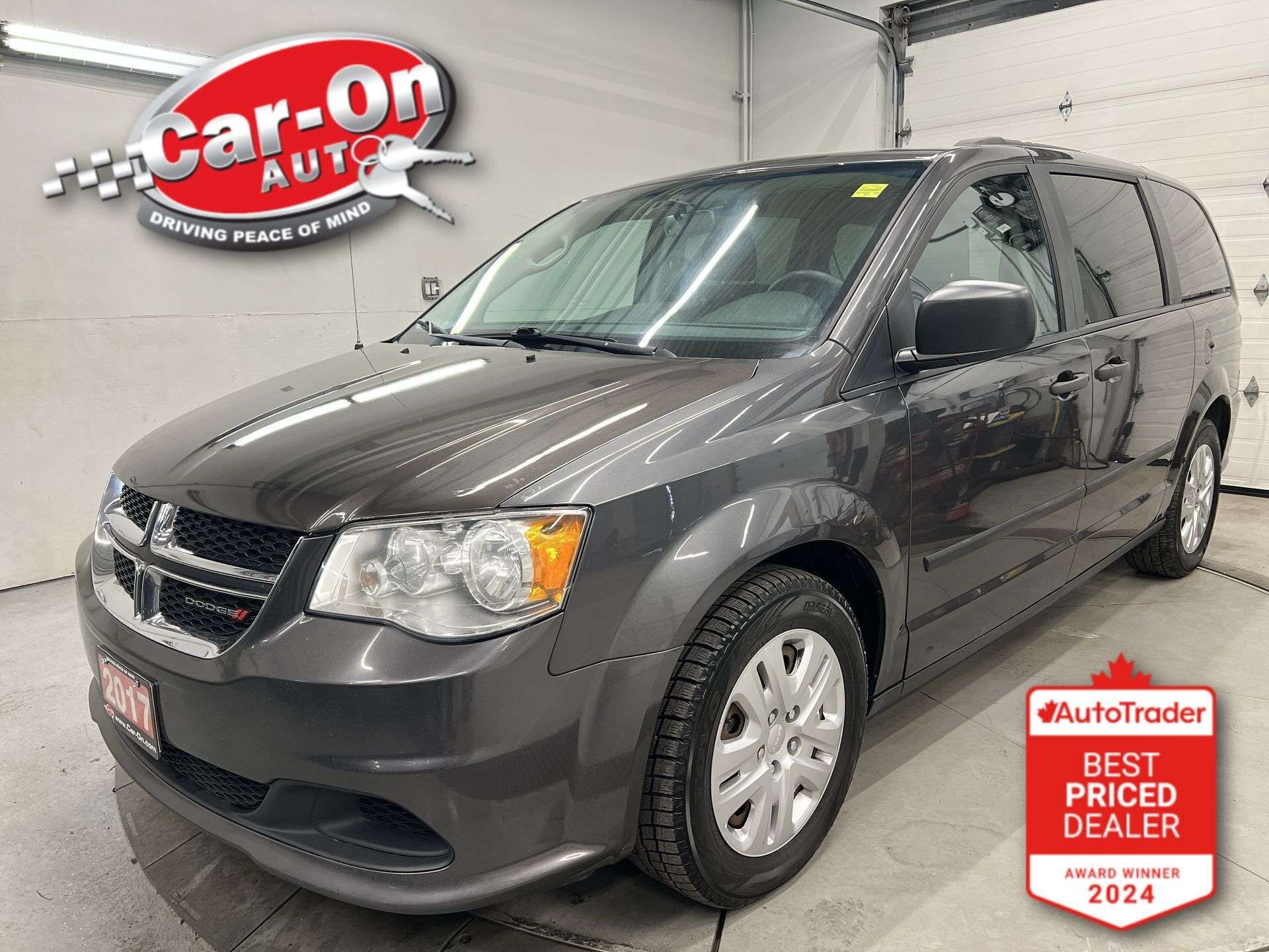 Gray 2017 Dodge Grand Caravan Minivan Automatic