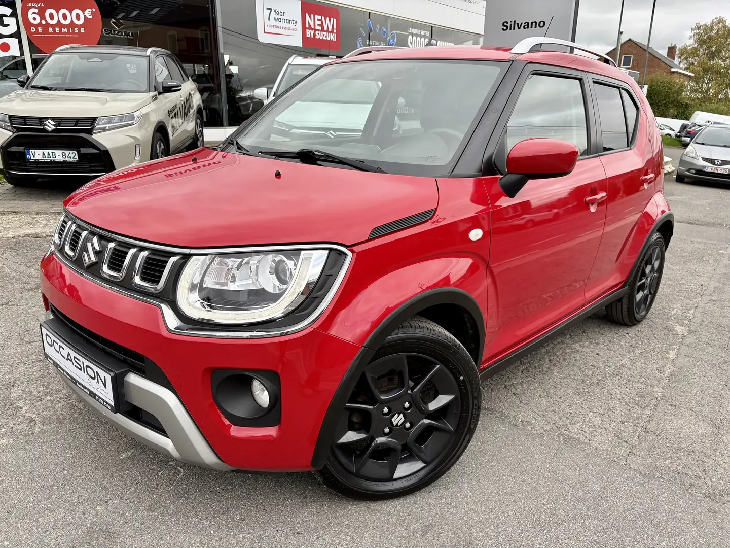 Suzuki Ignis Ignis 1.2i MHEV 12V GL+ GPS / Attache-remorque Rouge - 2