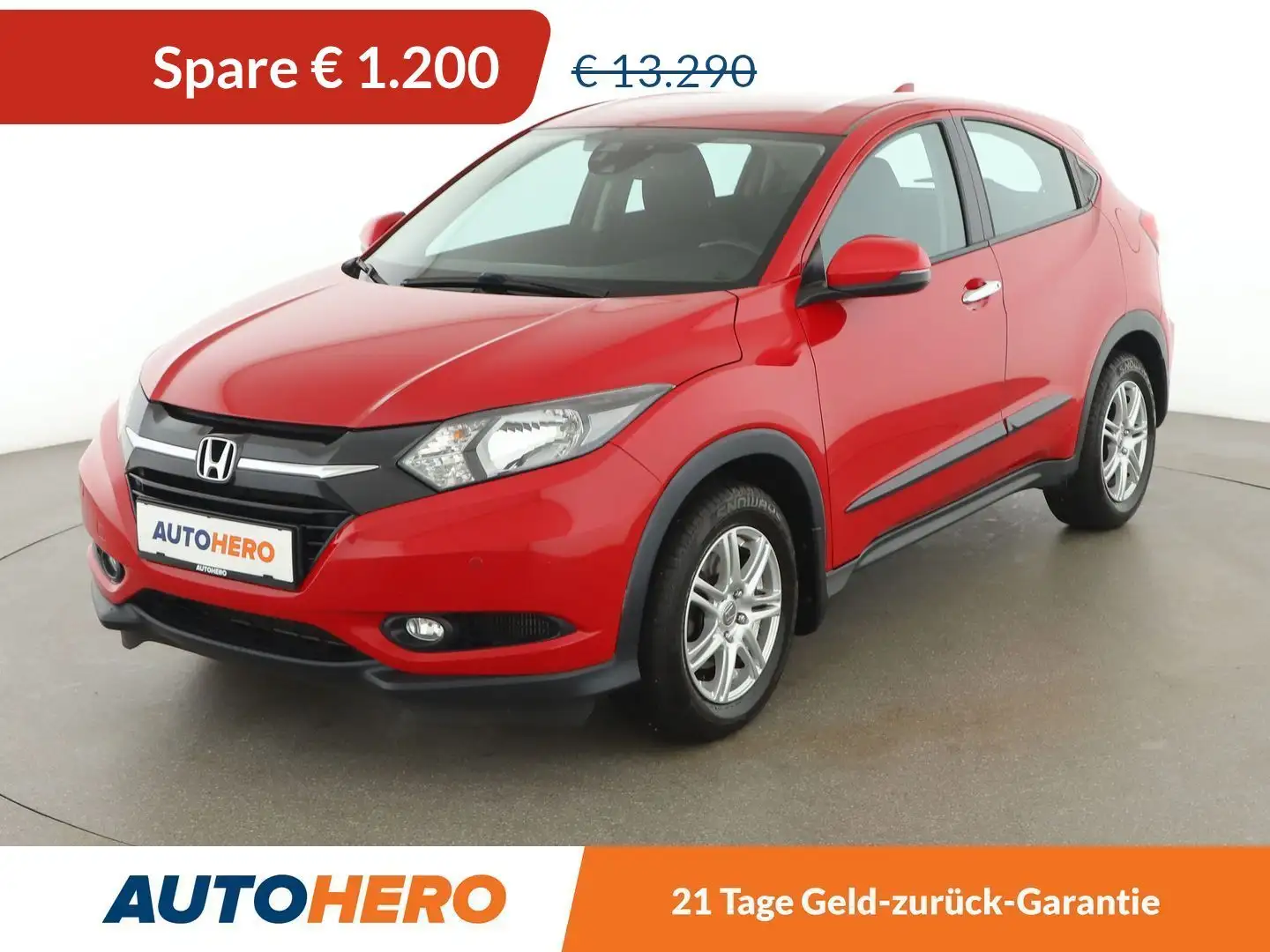 Honda HR-V 1.6 DTEC Elegance *BT*SHZ*PDC*AHK* Rouge - 1