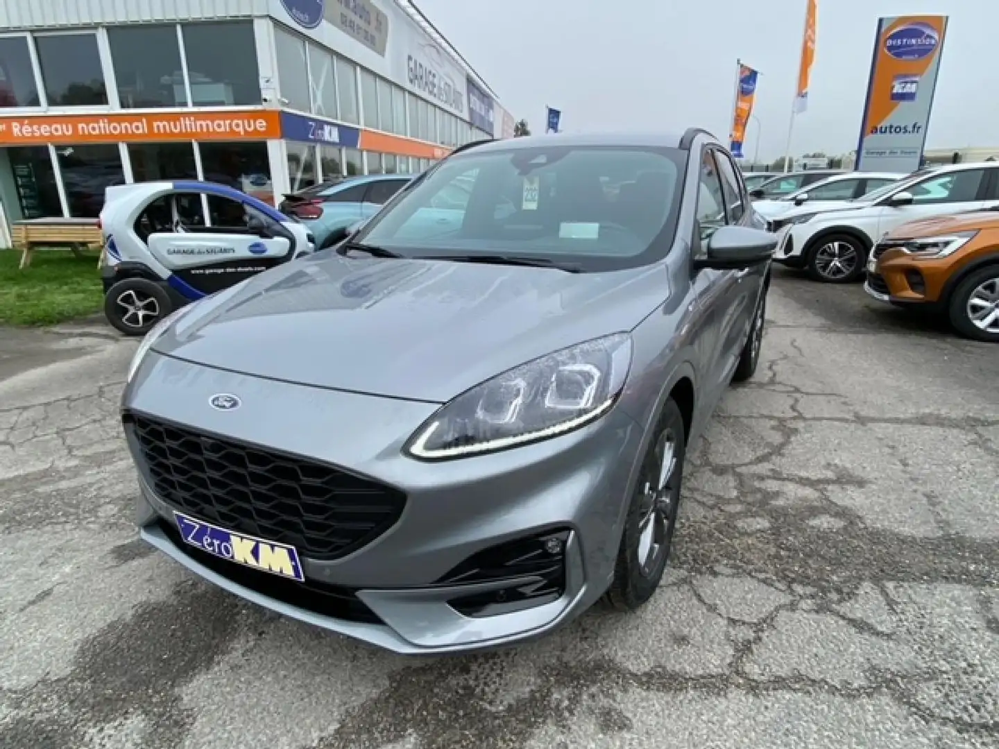 Ford Kuga 1.5 EcoBoost - 150 - ST-Line +Pack tek + Pack hiver Gris - 1