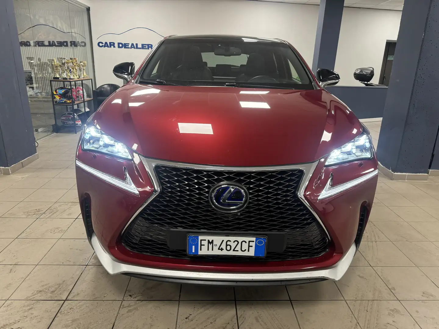 Lexus NX 300 NX I 2014 300h 2.5 F-Sport 4wd cvt GARANZIA LEXUS Rouge - 2