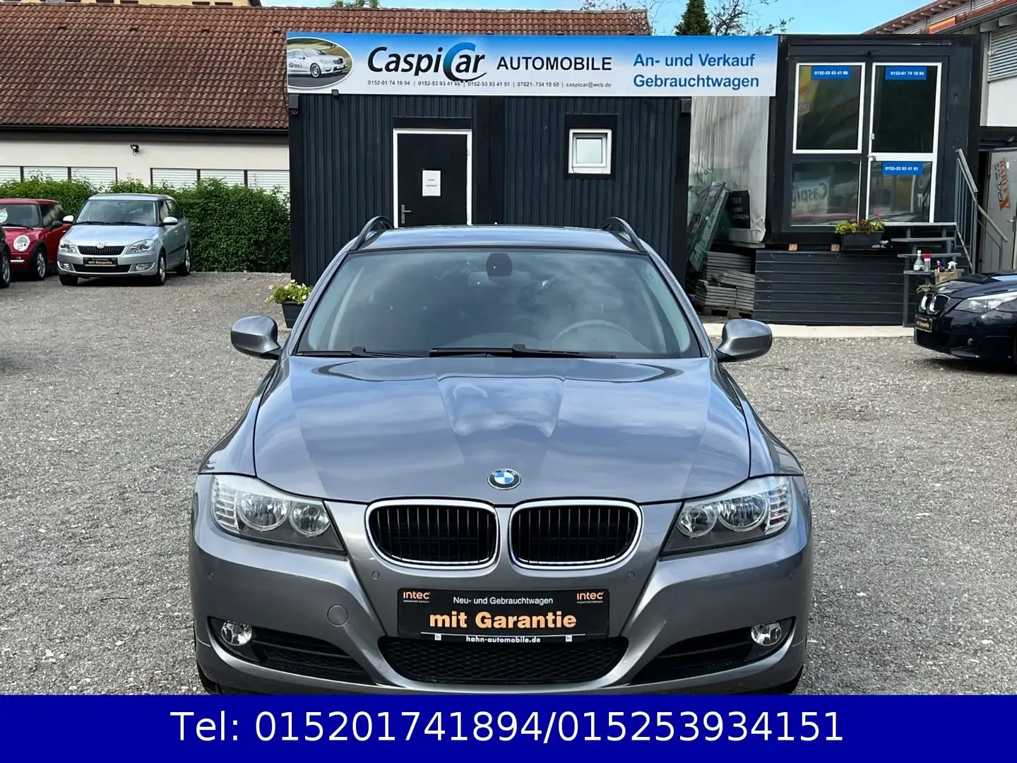 BMW 320 Touring 320i,NAVI,SHZ,PDC,8 FACH BEREIFT,1.HAND Grijs - 2