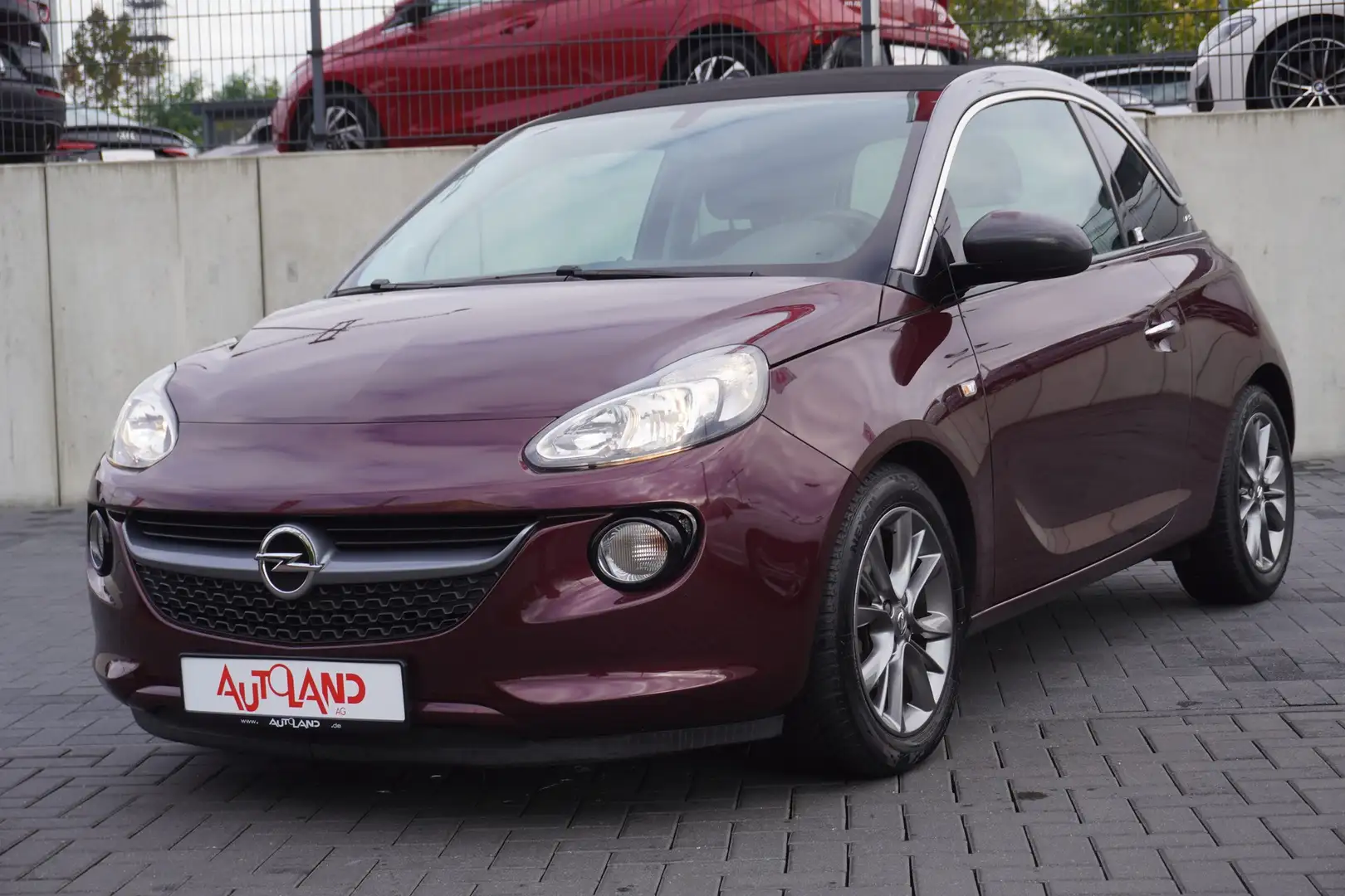 Opel Adam 1.4 Open Air Klimaaut. Navi Sitzheizung PDC Rot - 2