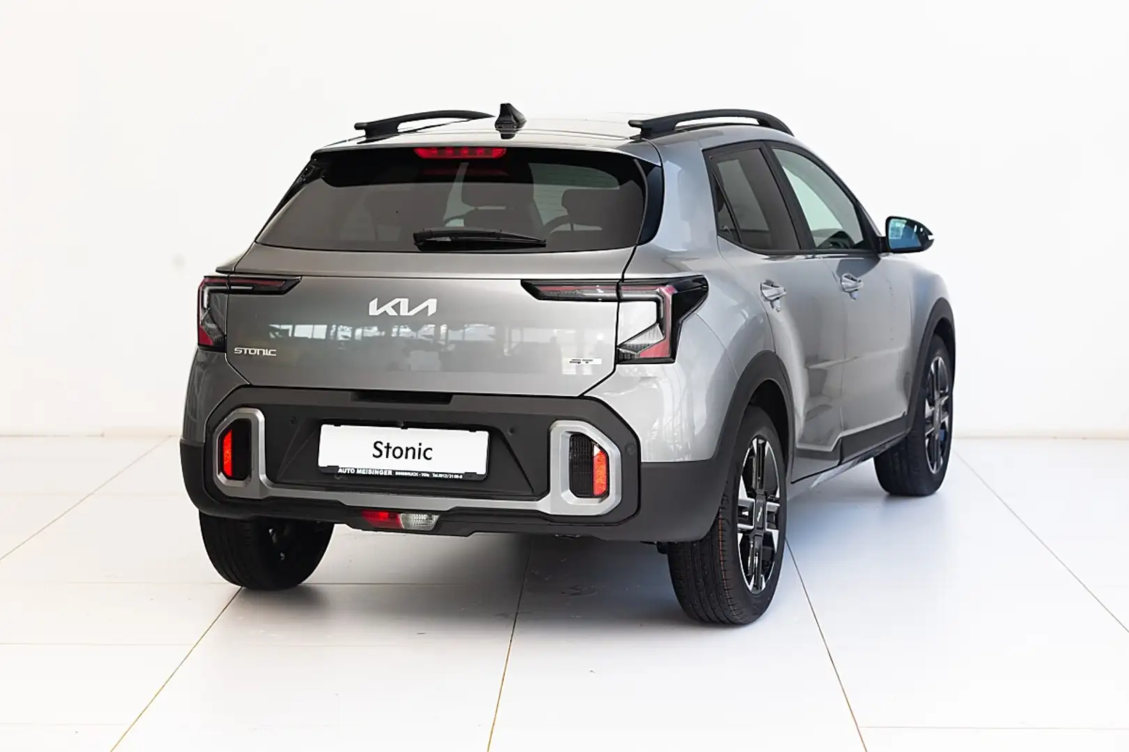 Kia Stonic 1,0 TGDI GPF ISG GT-Line 48V DCT Aut. Grau - 2