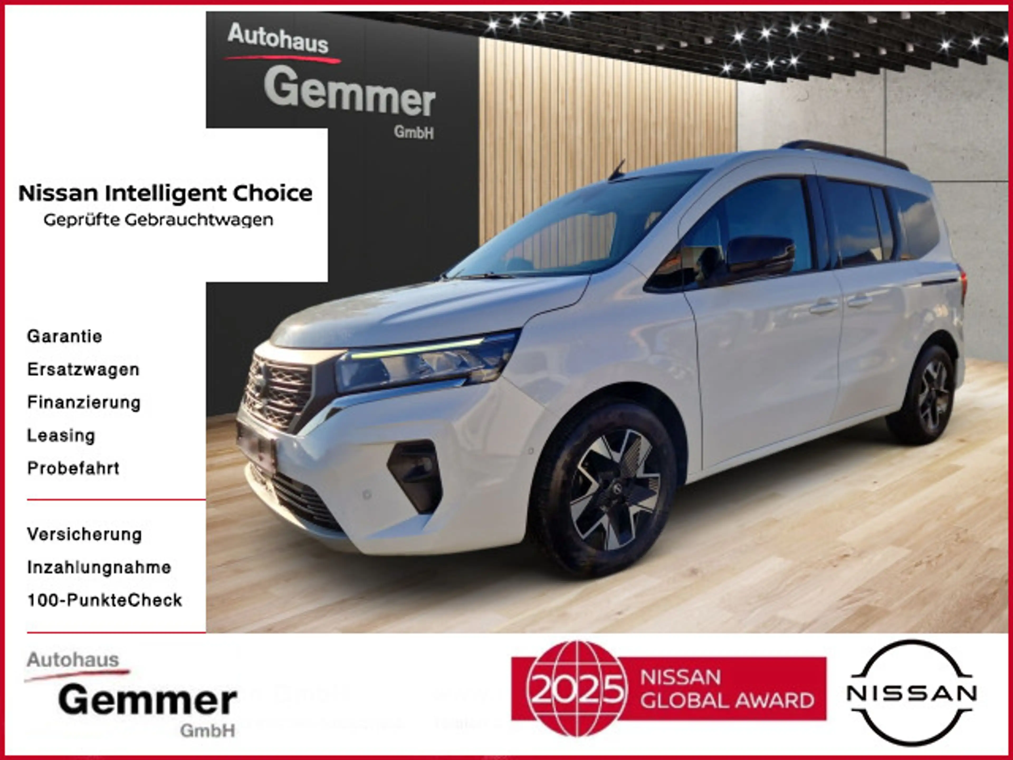 Nissan Townstar TEKNA MwSt. ausweisbar Leasing möglich