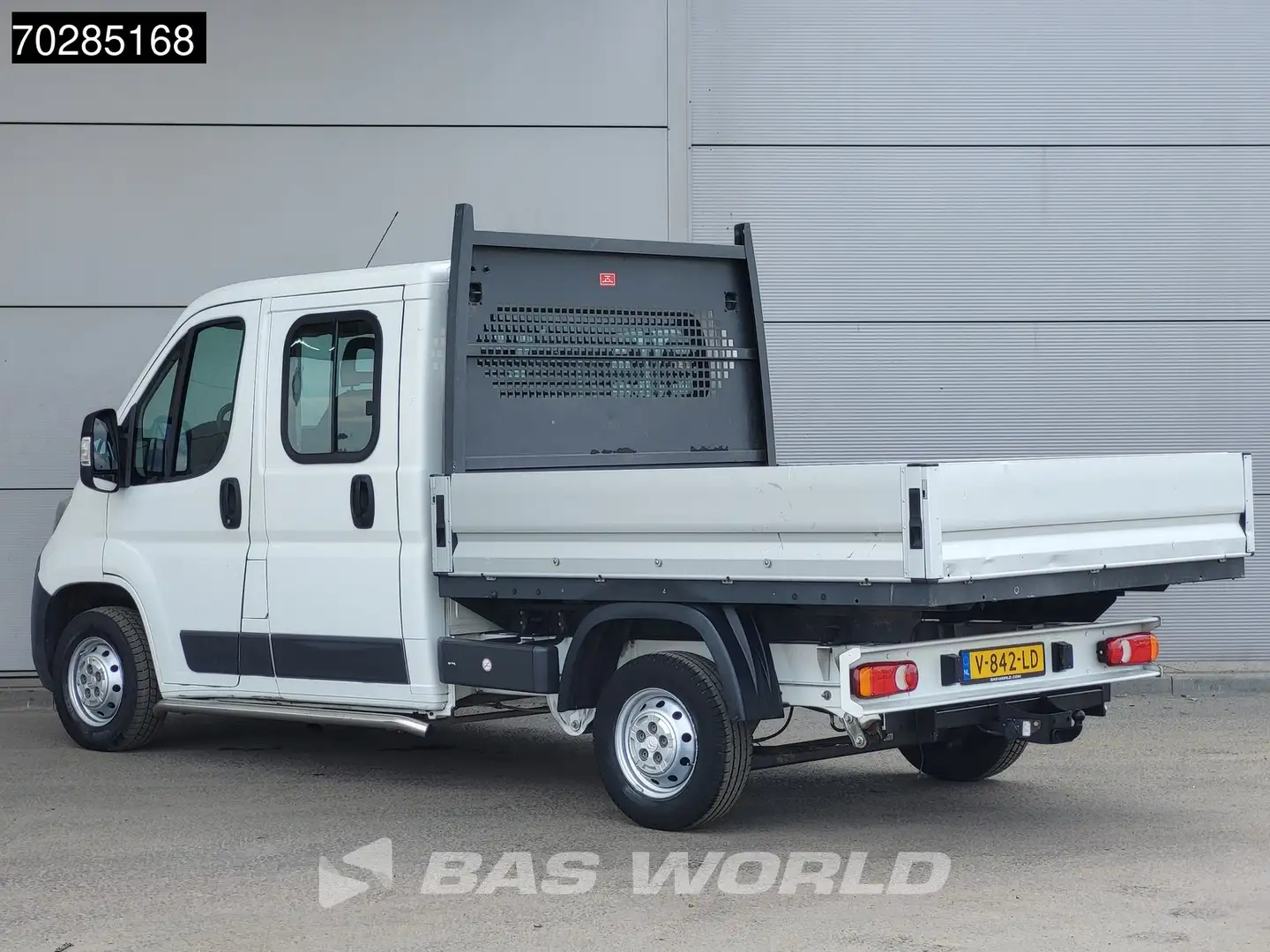 Citroen Jumper 130PK Open Laadbak Dubbel Cabine Trekhaak Euro6 Pr Wit - 2